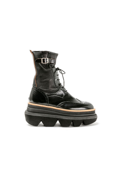 Wingtip Engineer Sock Boots | sacai Official Store サカイ オフィシャル