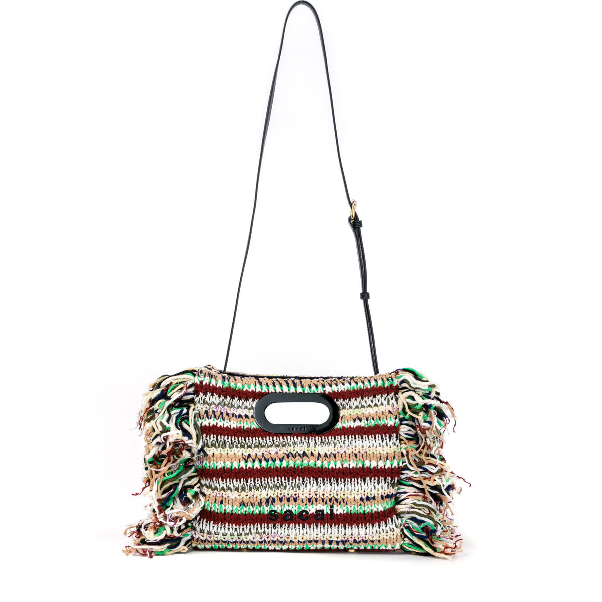 sacai 2022AW zantan crochet bag