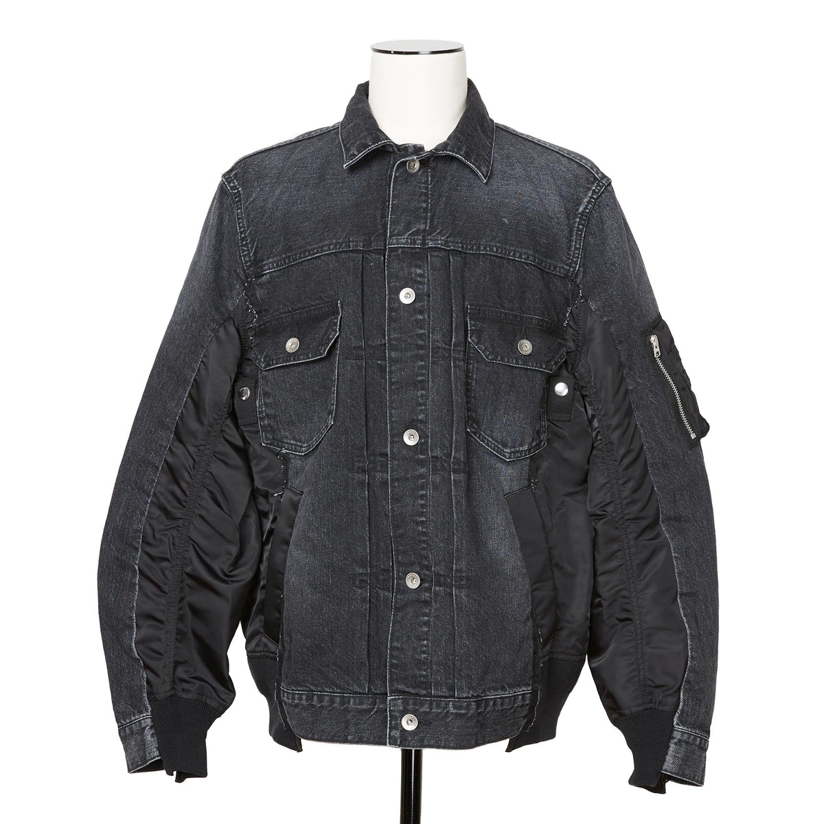 Denim x Nylon Twill Jacket | sacai Official Store サカイ オフィシャル