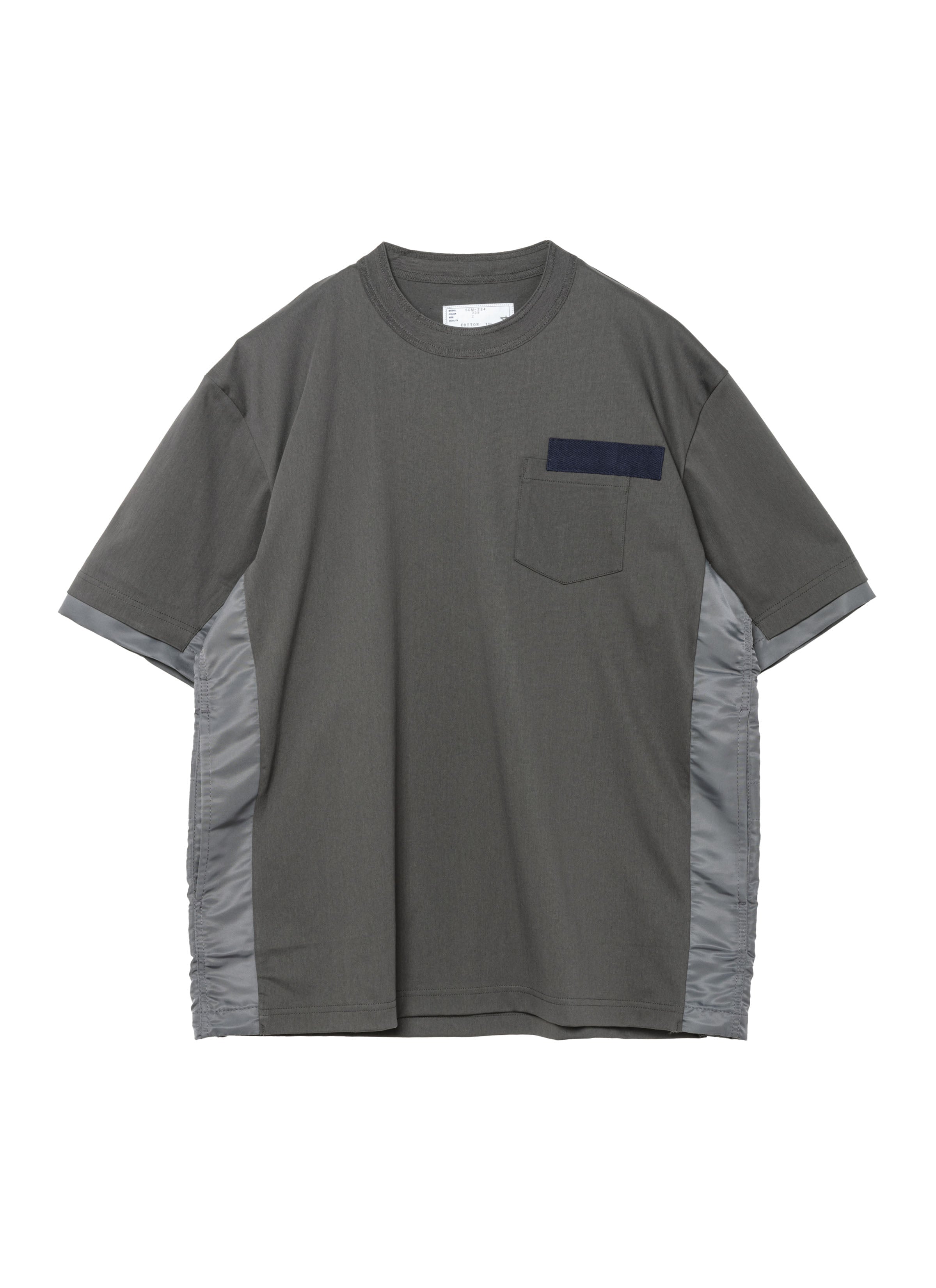 nylon-twill-x-cotton-jersey-t-shirt