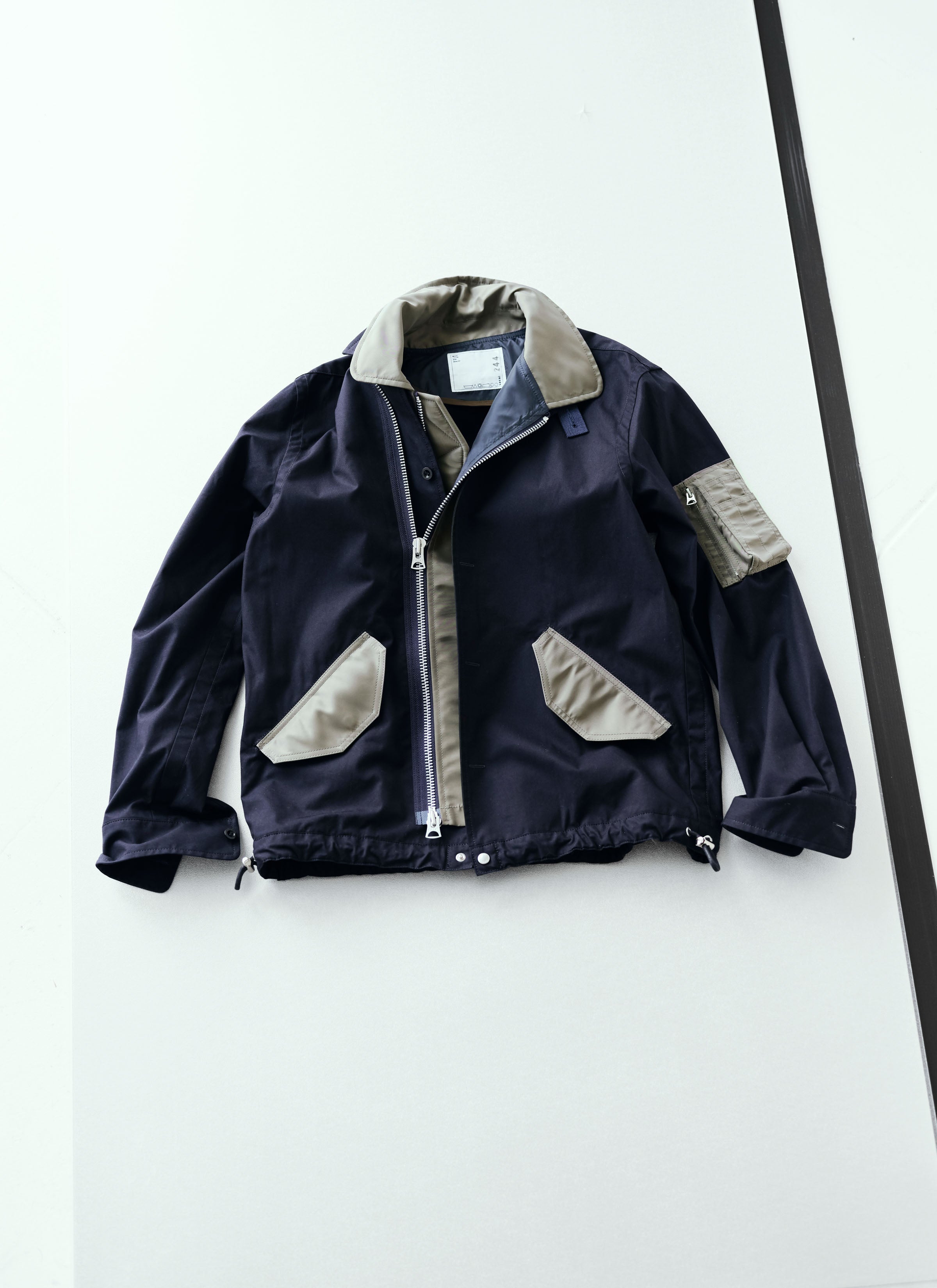Cotton Nylon Oxford Blouson