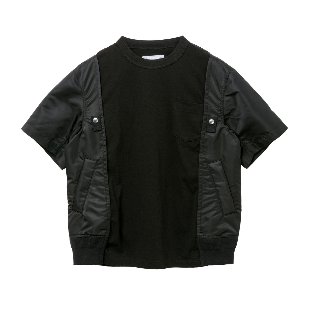 Nylon Twill x Cotton Jersey T-Shirt | sacai Official Store サカイ 