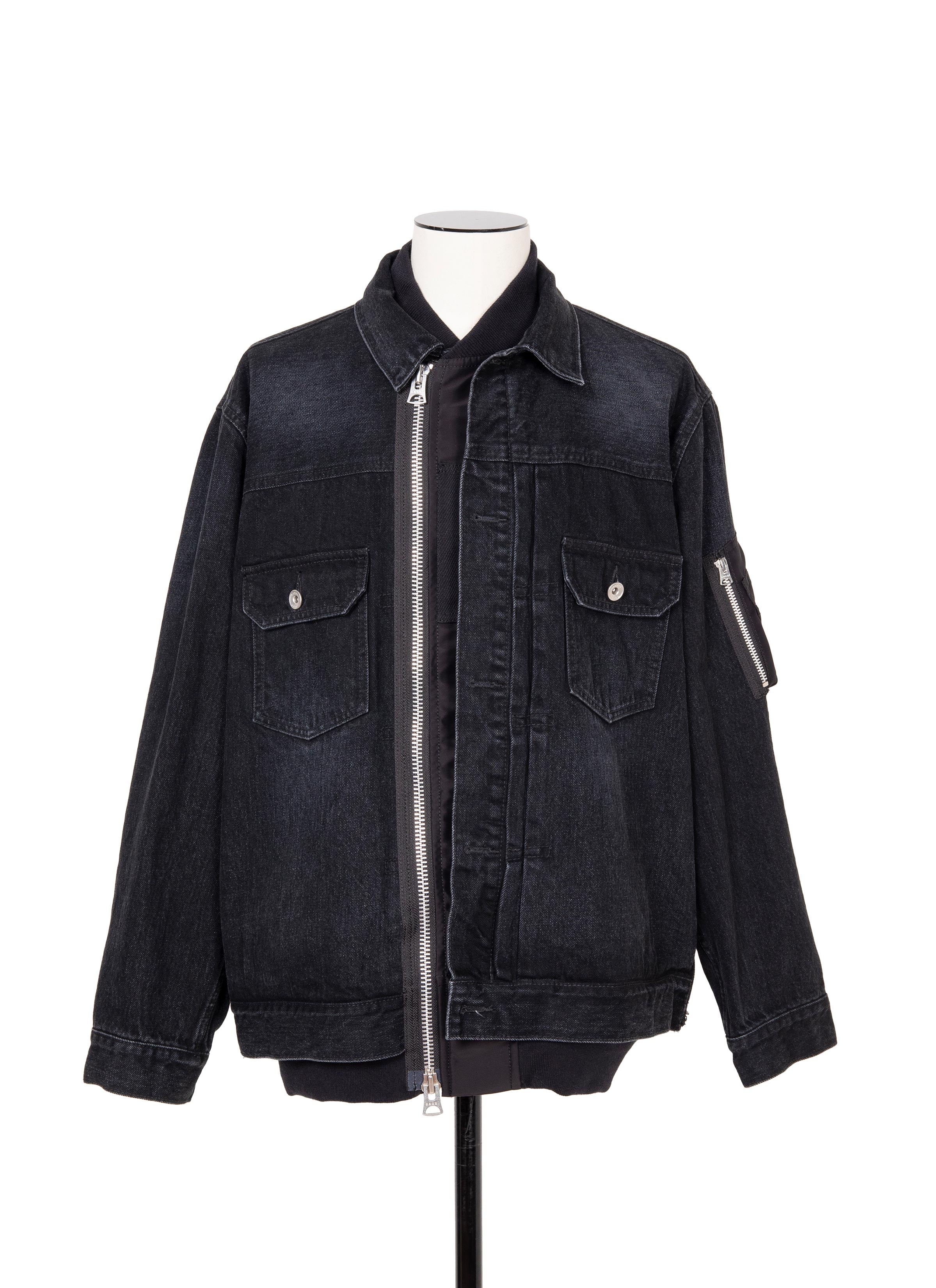 ジャケット・アウター Denim x Nylon Twill Jacket Denim x Nylon Twill Jacket | sacai Official Store サカイ オフィシャル