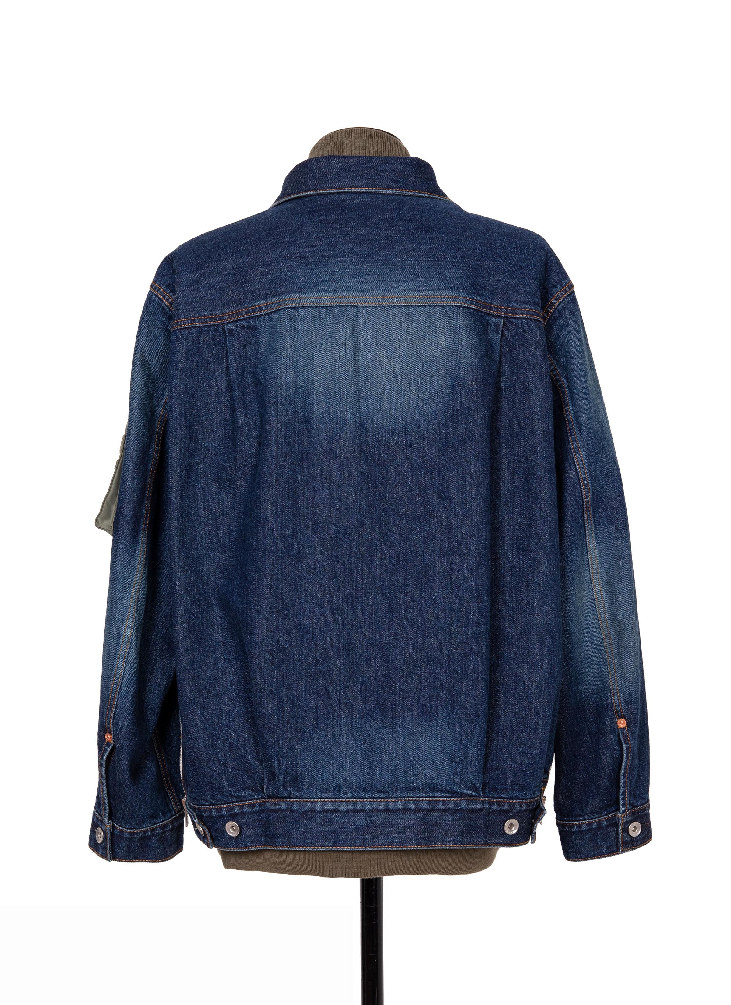 Denim x Nylon Twill Jacket | sacai Official Store サカイ オフィシャル