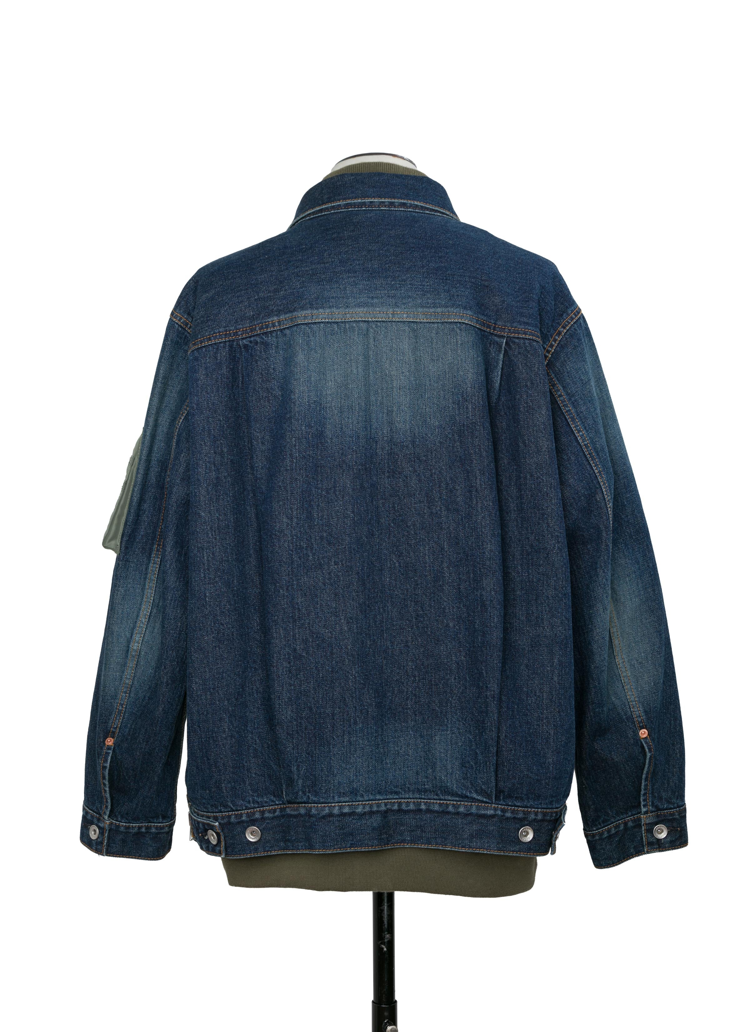 Denim x Nylon Twill Jacket | sacai Official Store サカイ オフィシャル