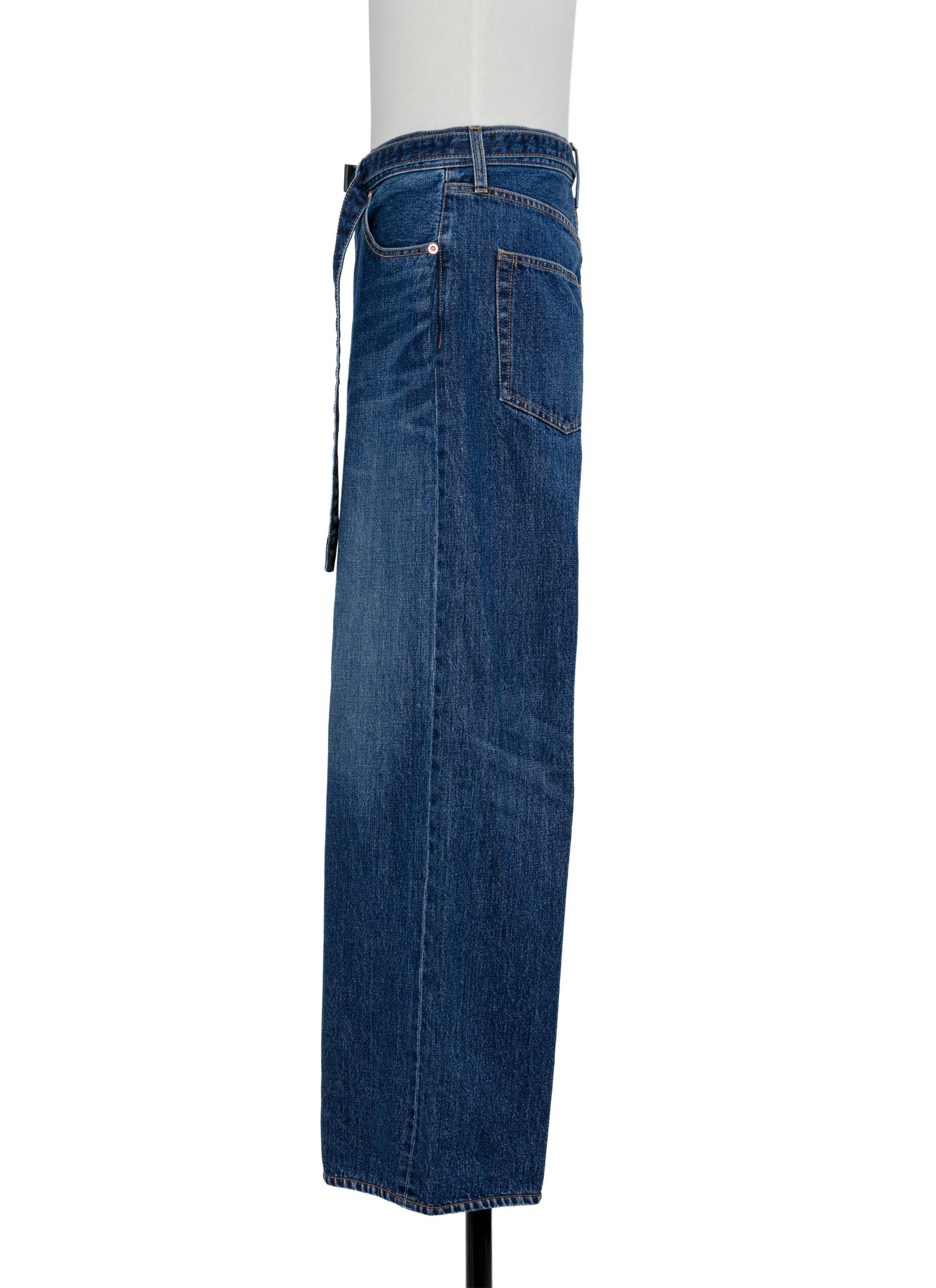 Wide Denim Pants