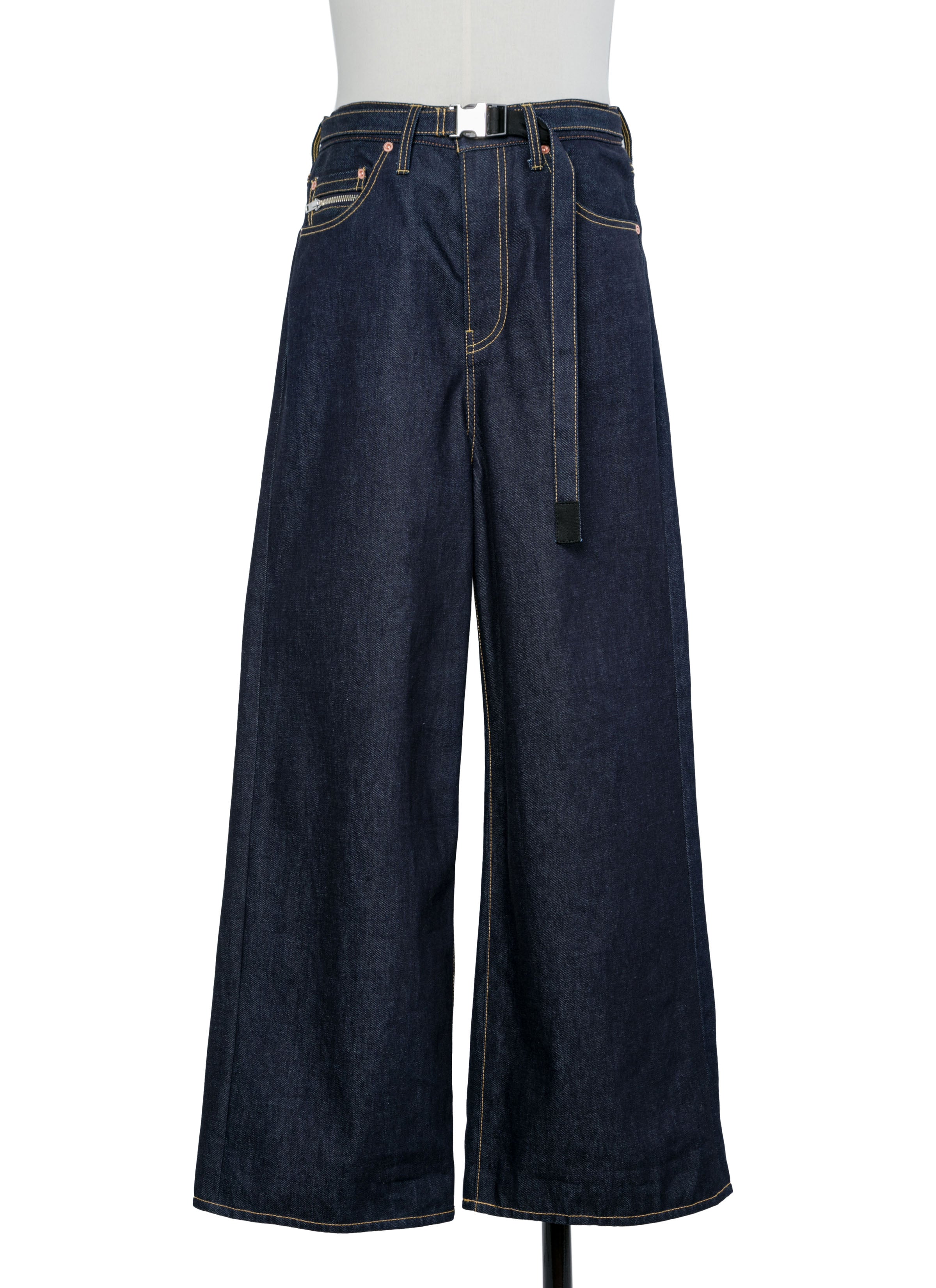 Wide Denim Pants