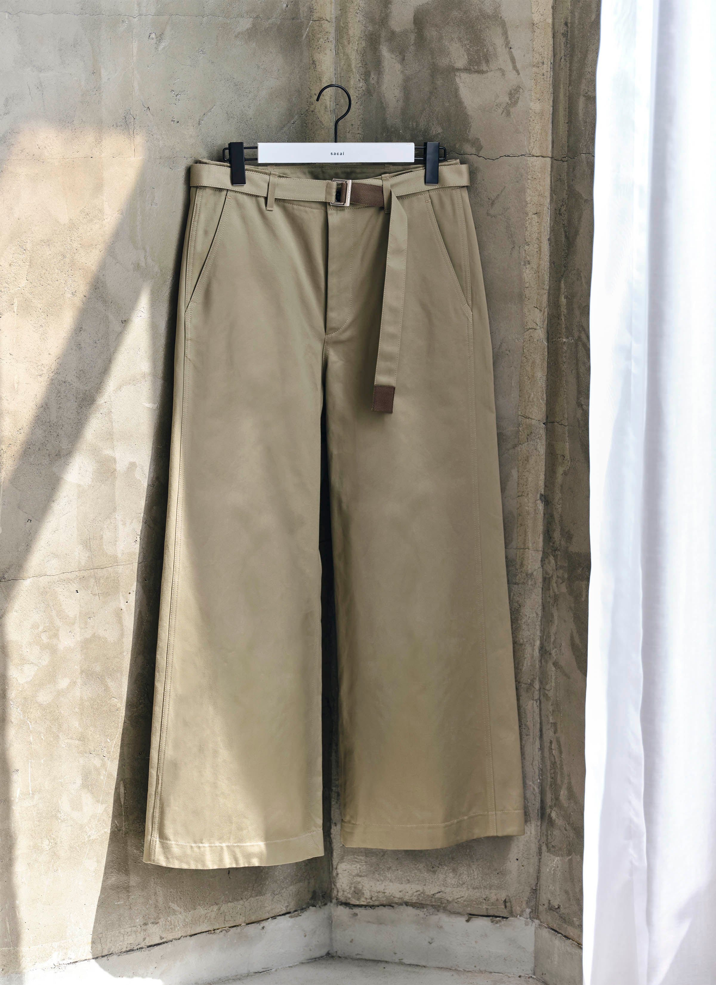Wide Chino Pants