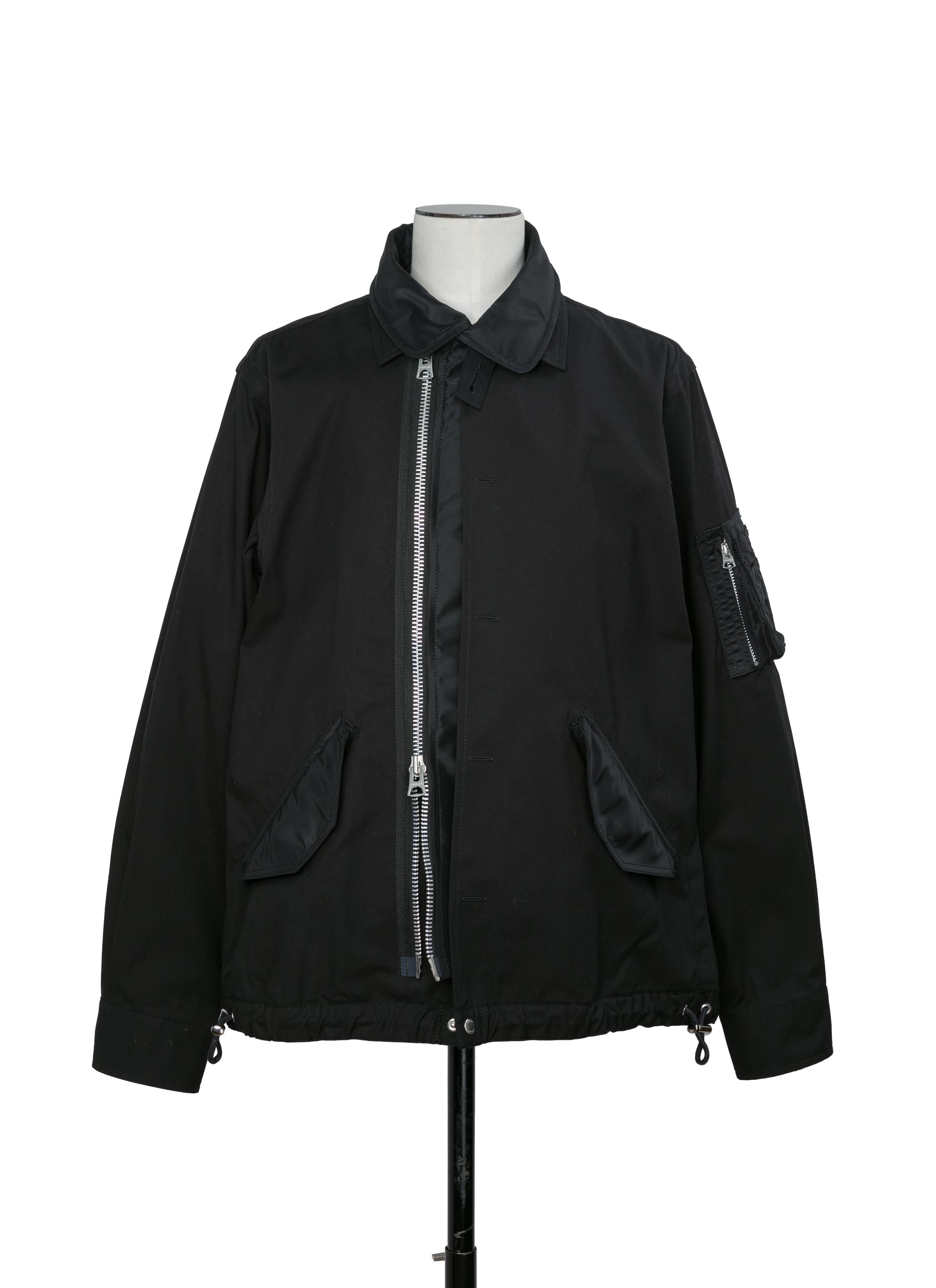 Cotton Nylon Oxford Blouson | sacai Official Store サカイ オフィシャル