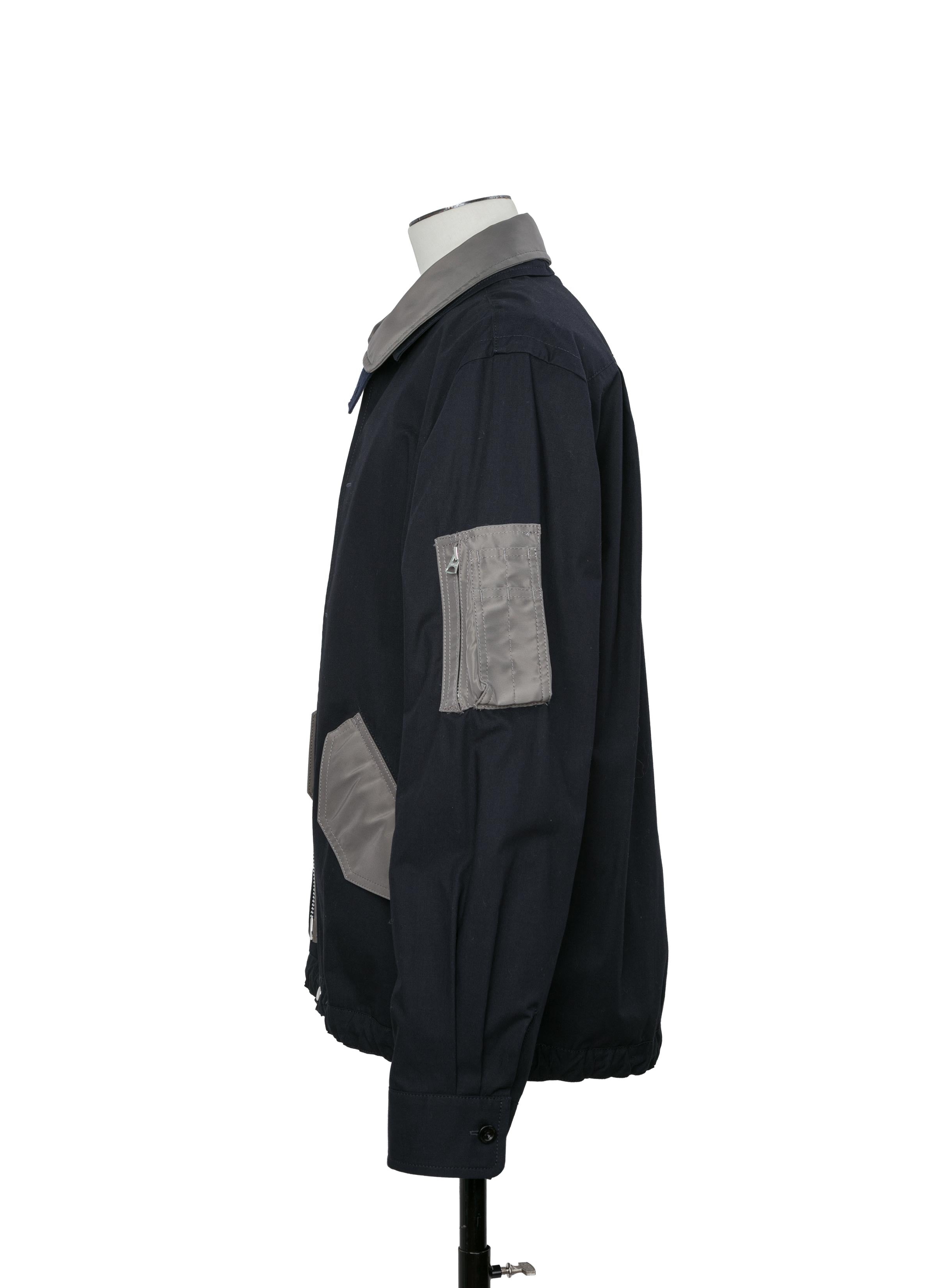 Cotton Nylon Oxford Blouson