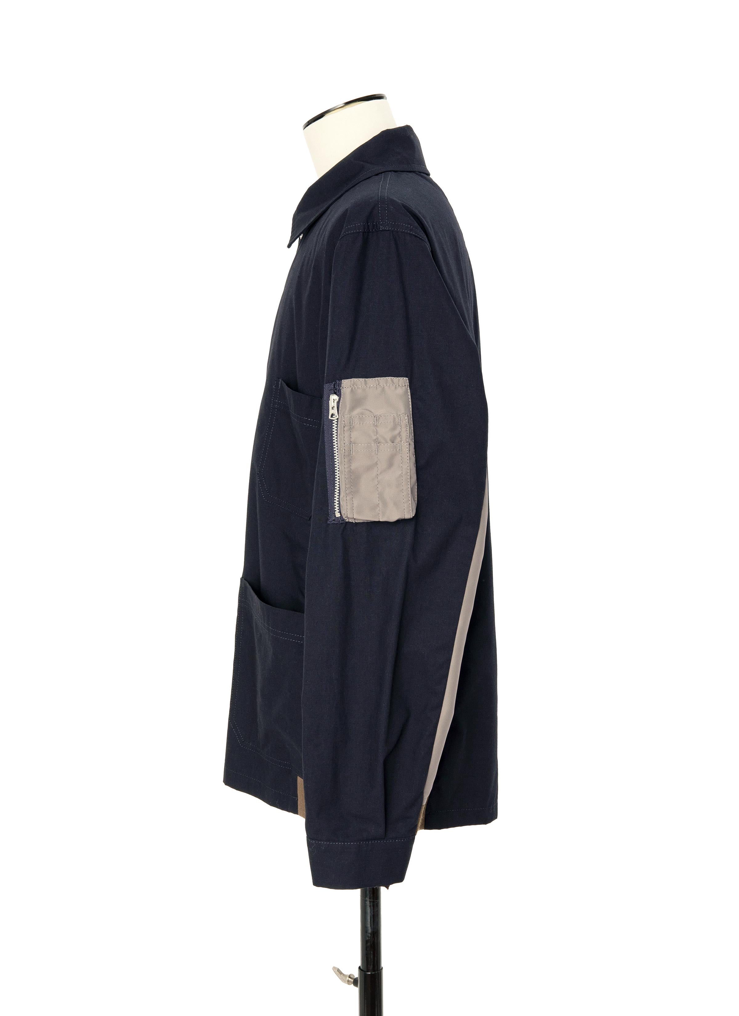 Cotton Nylon Oxford Jacket | sacai Official Store サカイ オフィシャル