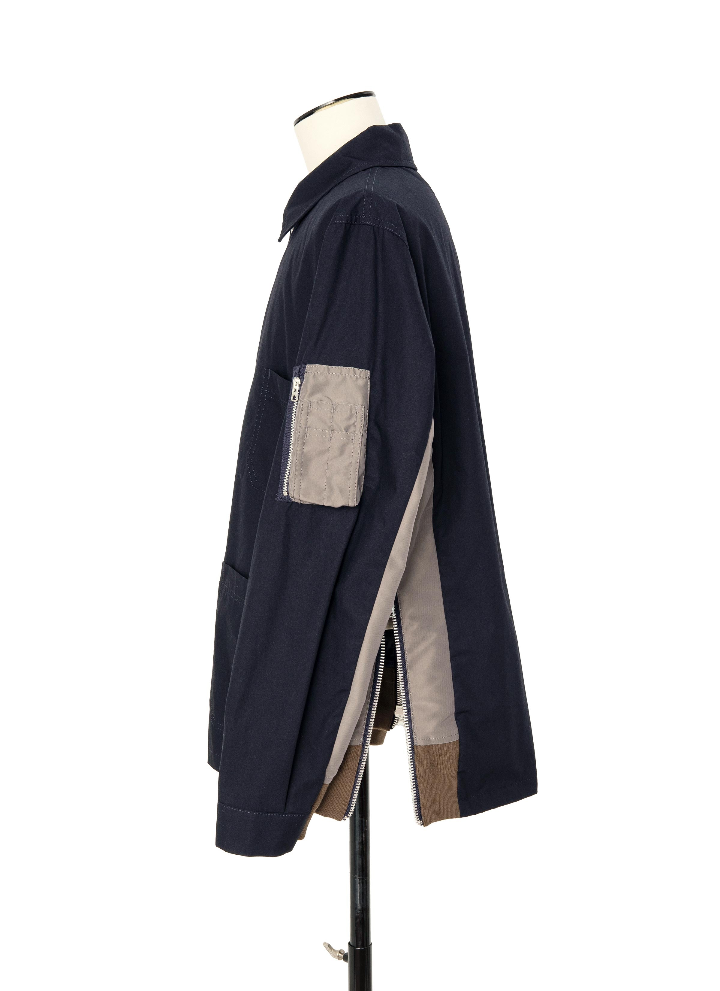 Cotton Nylon Oxford Jacket | sacai Official Store サカイ オフィシャル