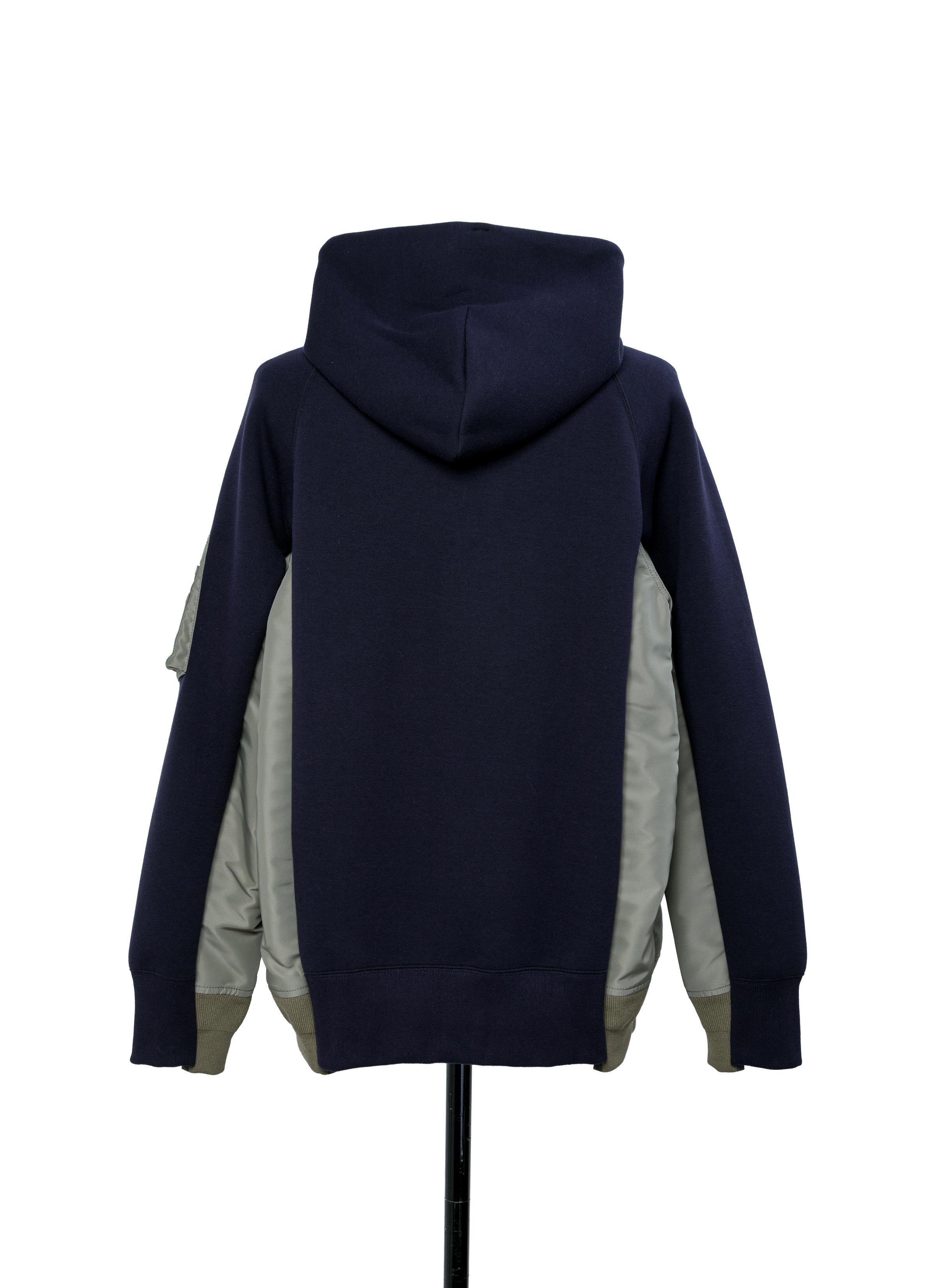 ジャケット・アウター 24AW Nylon Twill x Sponge Sweat Hoodie Sponge Sweat x Nylon Twill Hoodie | sacai Official Store サカイ