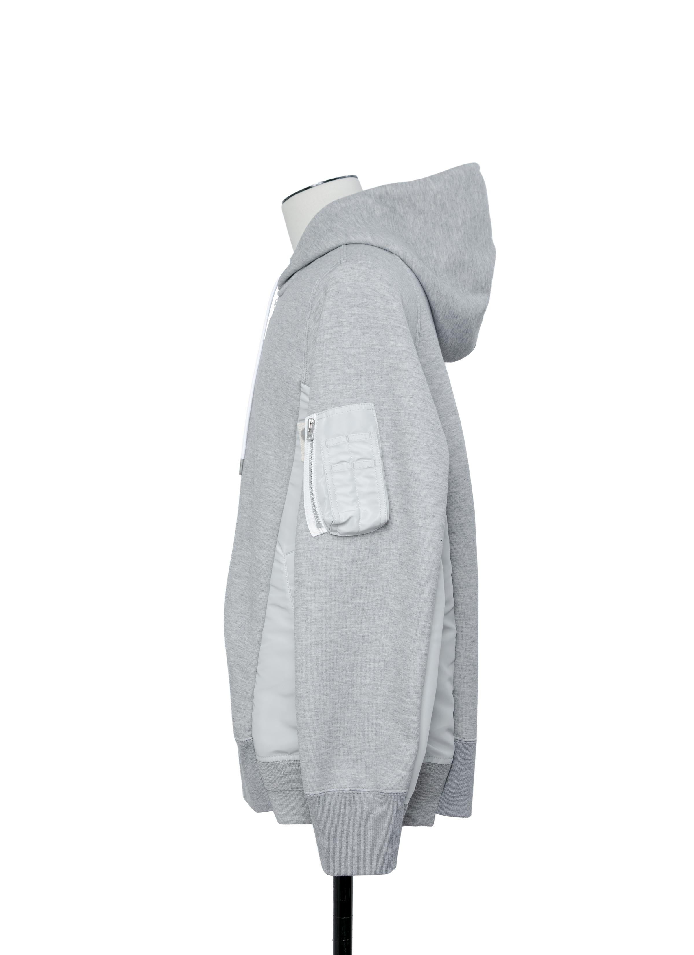 Sponge Sweat x Nylon Twill Hoodie | sacai Official Store サカイ