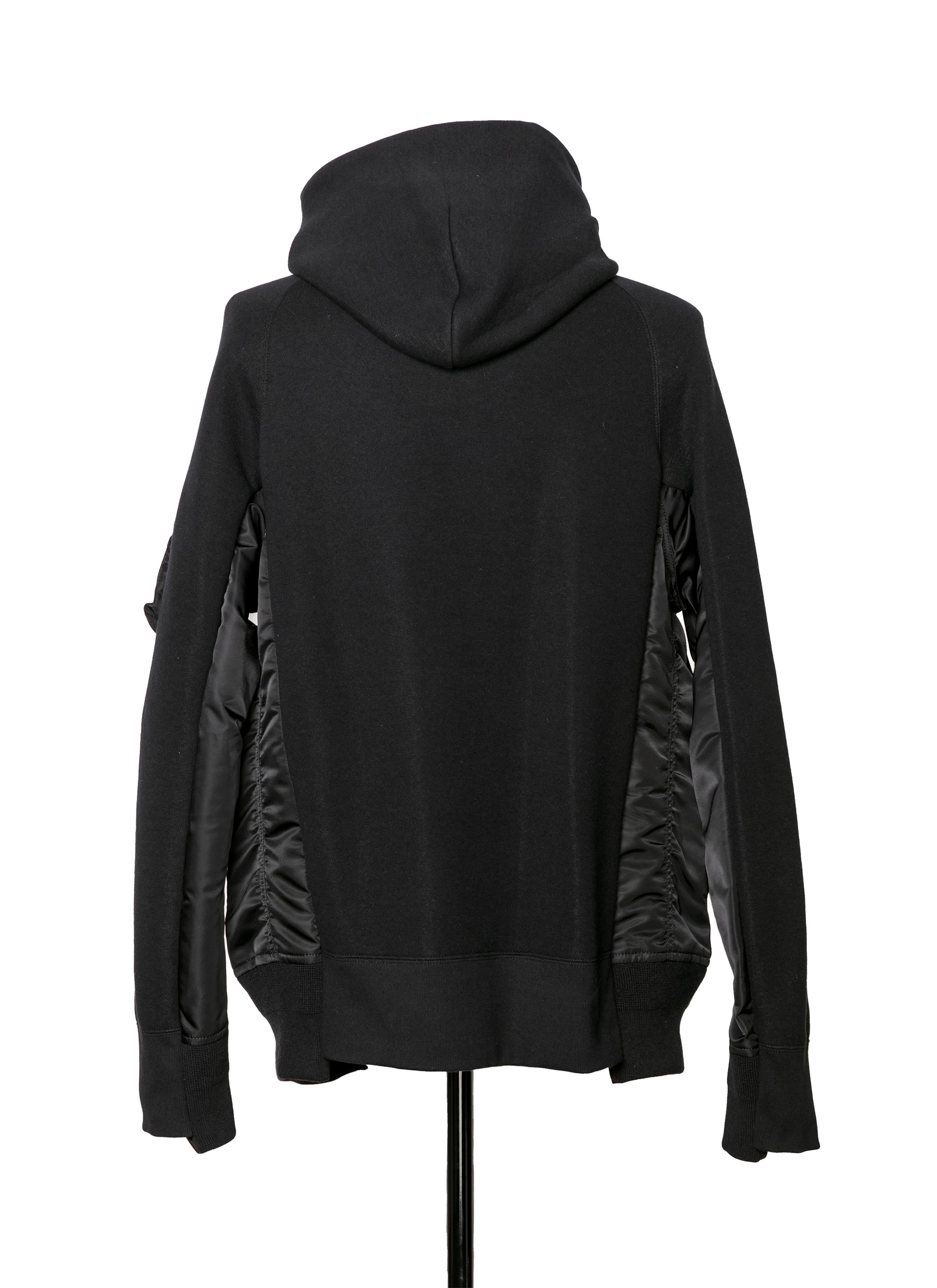Sponge Sweat x Nylon Twill Hoodie | sacai Official Store サカイ