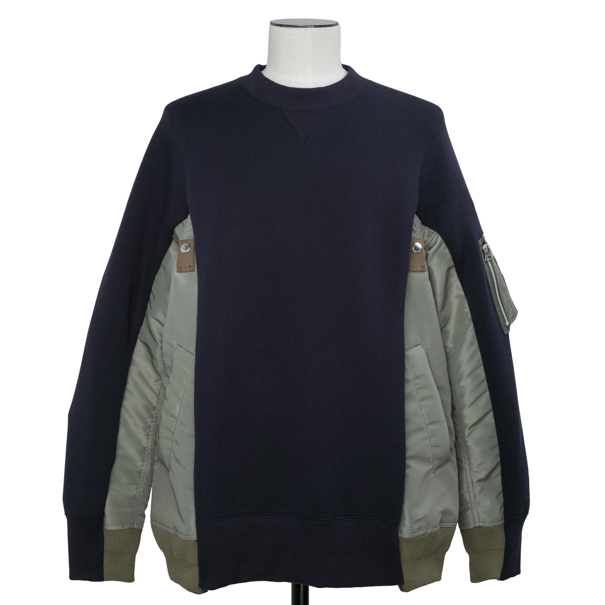 Sponge Sweat x Nylon Twill Pullover | sacai Official Store サカイ 