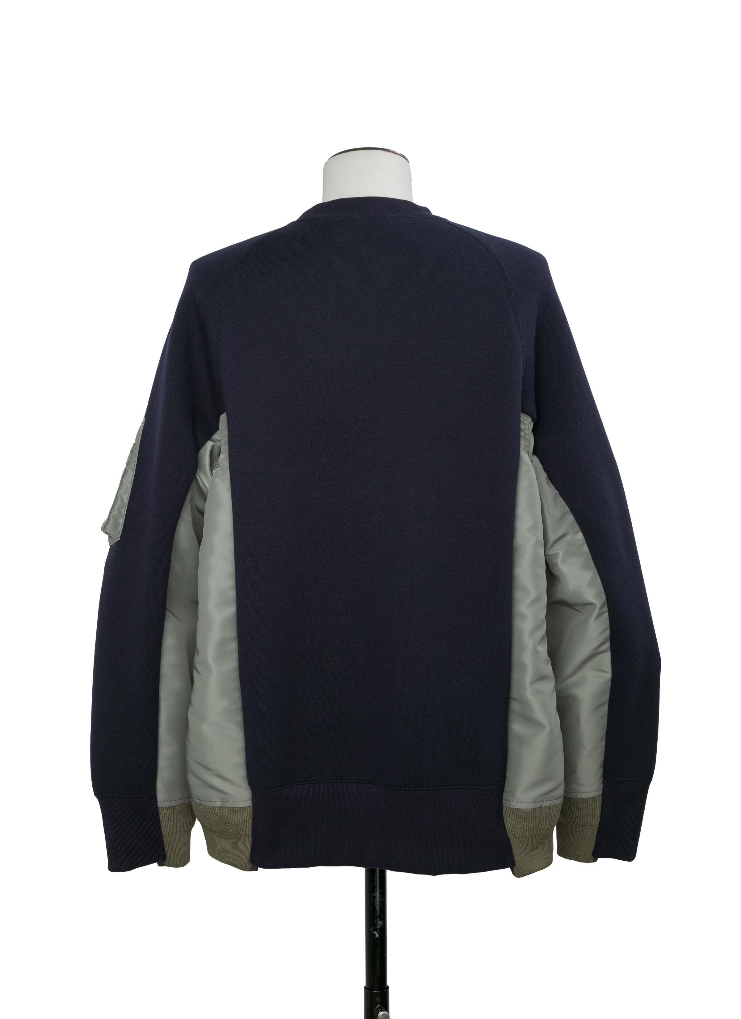 Sponge Sweat x Nylon Twill Pullover