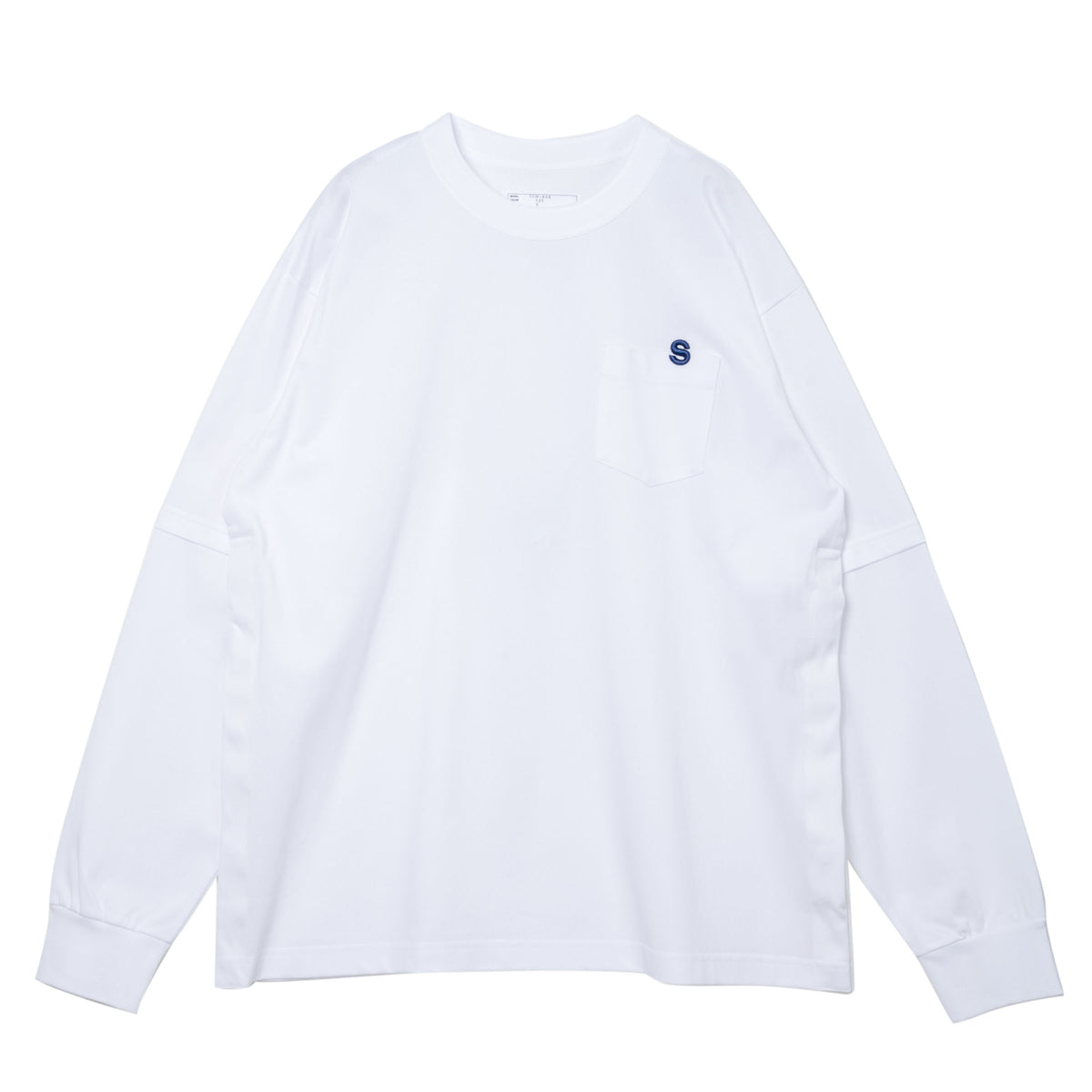 s Cotton Jersey L/S T-Shirt | sacai Official Store サカイ オフィシャル