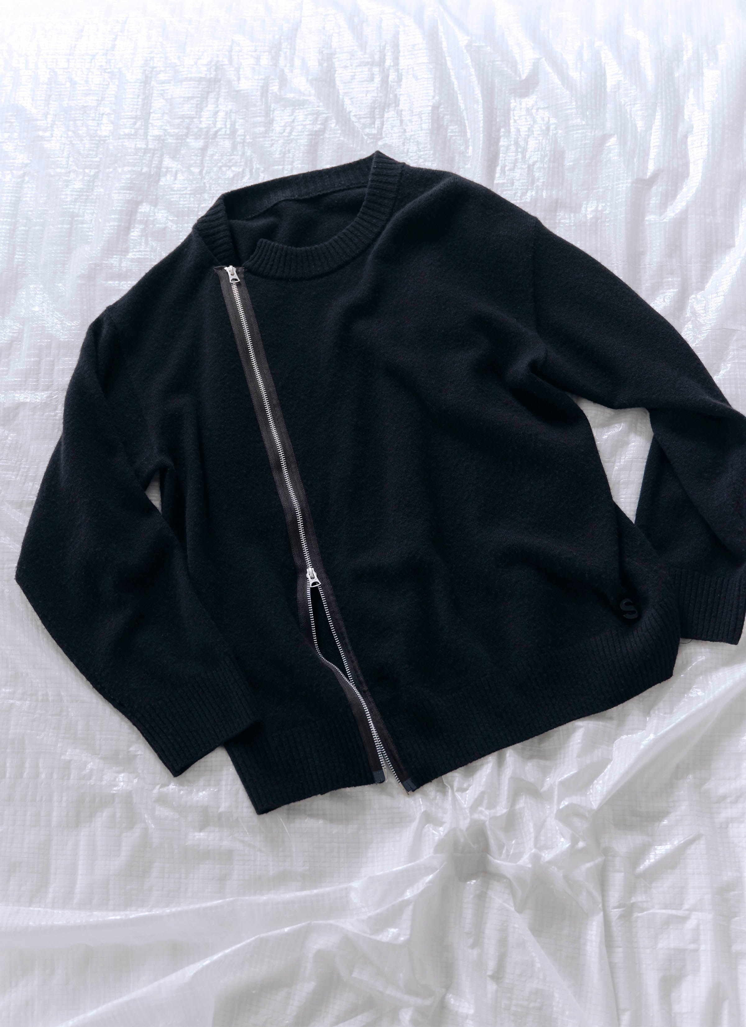 s Wool Knit Blouson