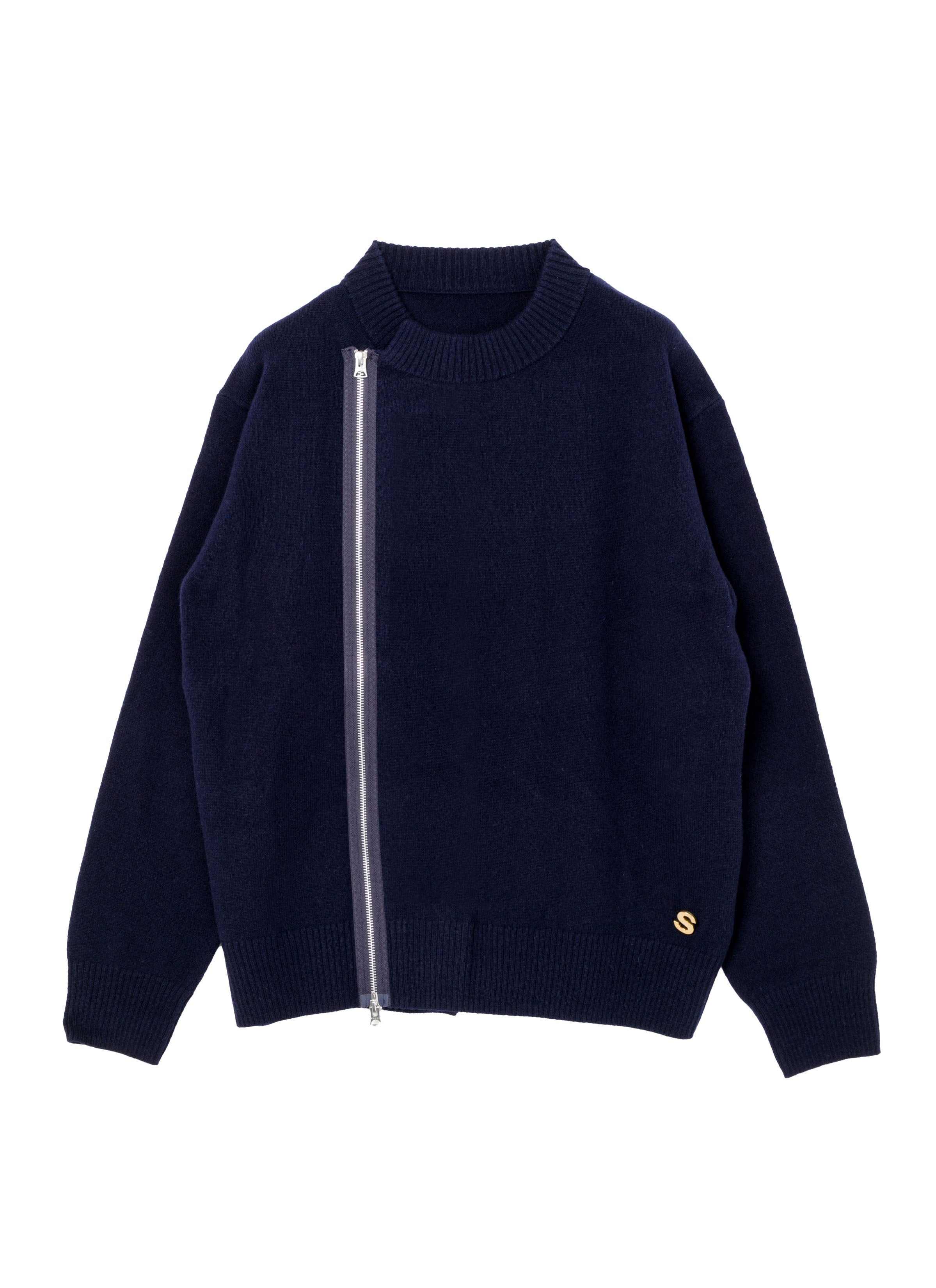 s Wool Knit Blouson