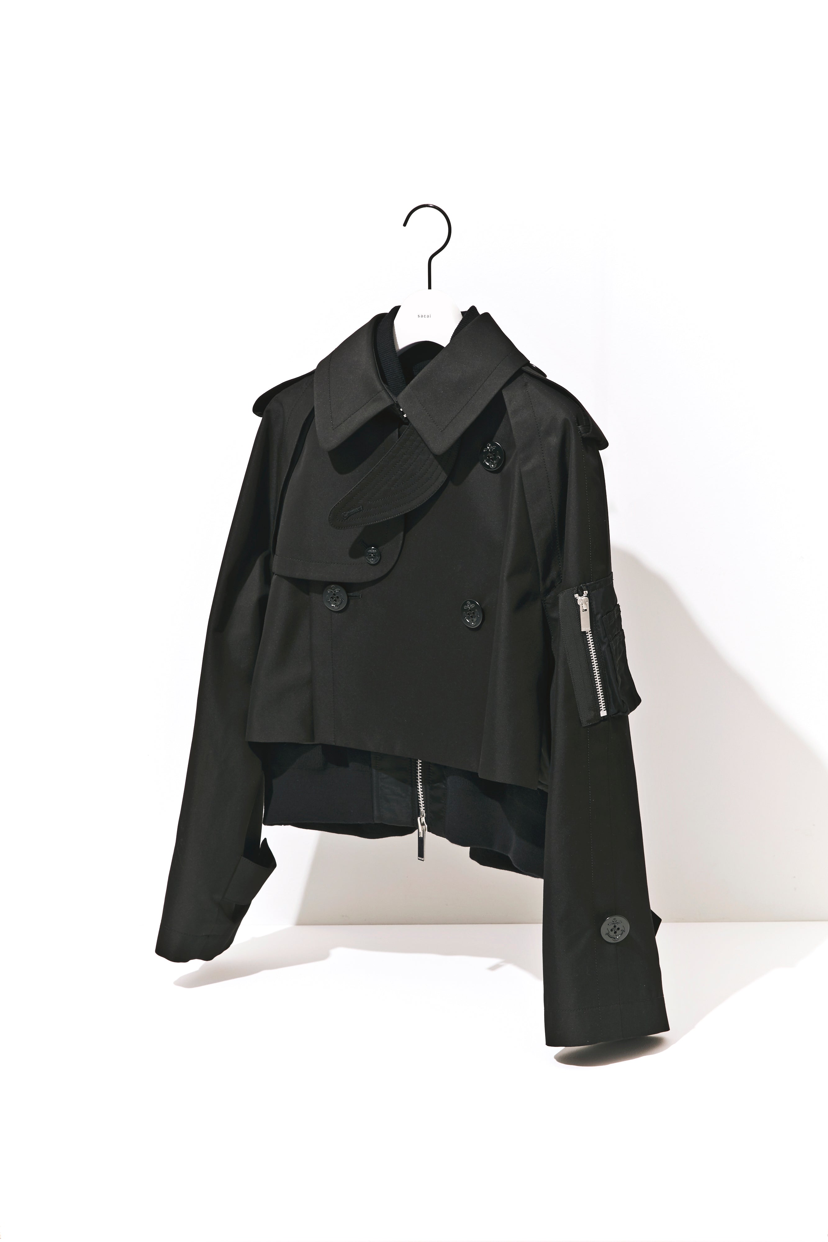 Cotton Gabardine x Nylon Twill Blouson