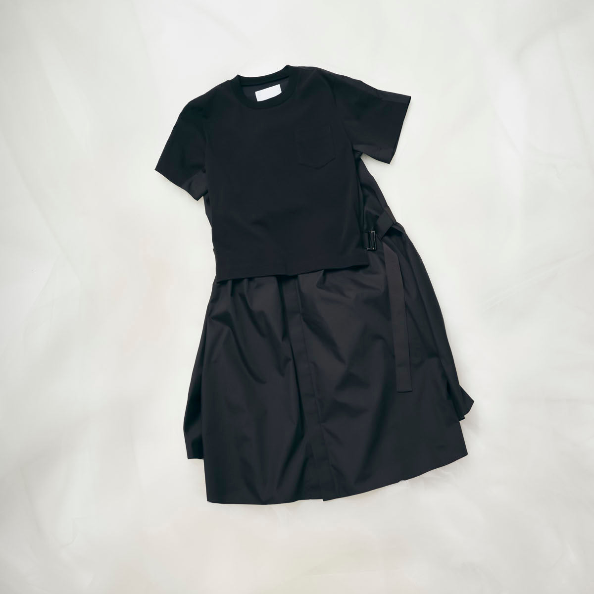 Cotton Poplin x Cotton Jersey Dress | sacai Official Store サカイ 
