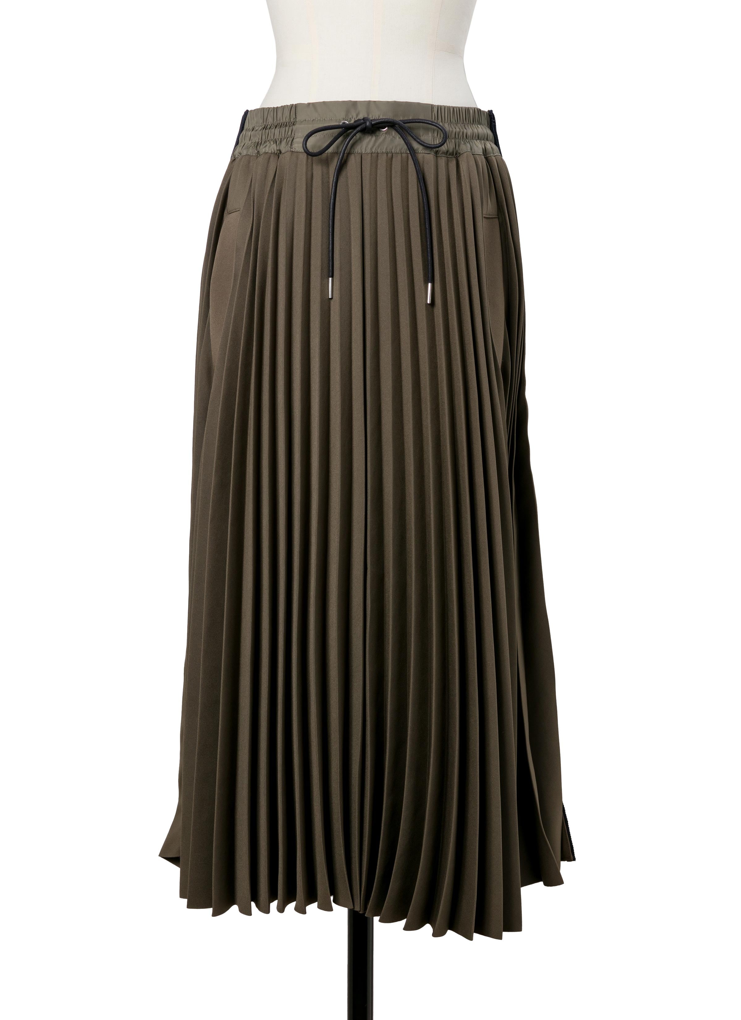 Matelasse Twill Skirt