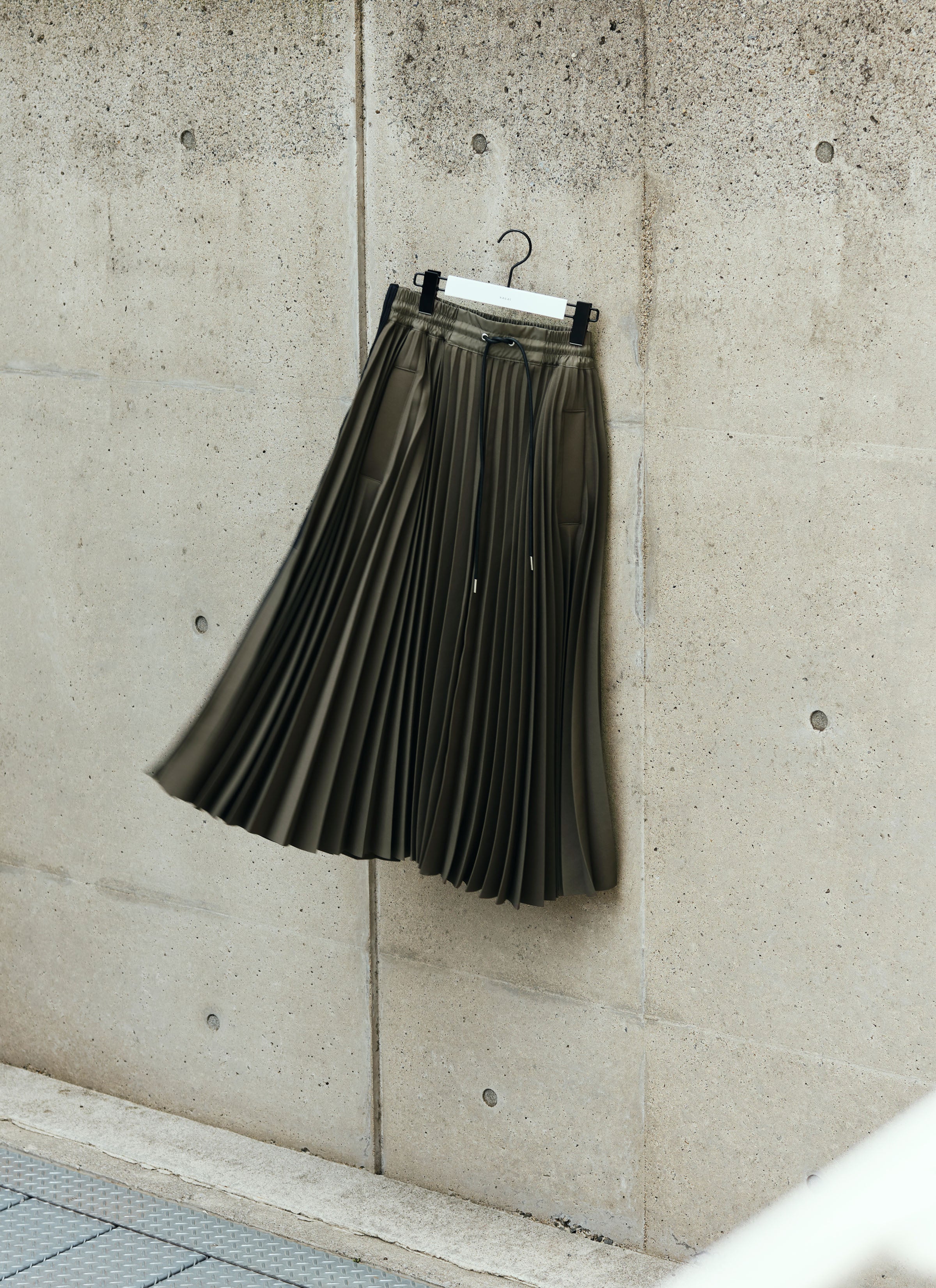Matelasse Twill Skirt