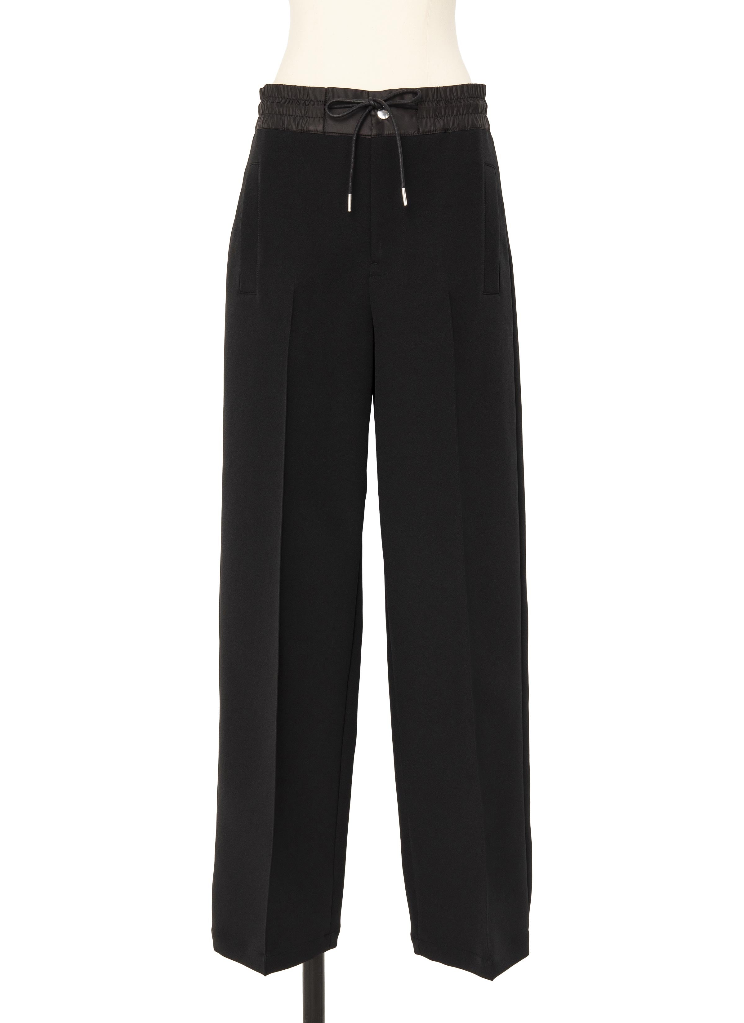 matelasse-twill-pants