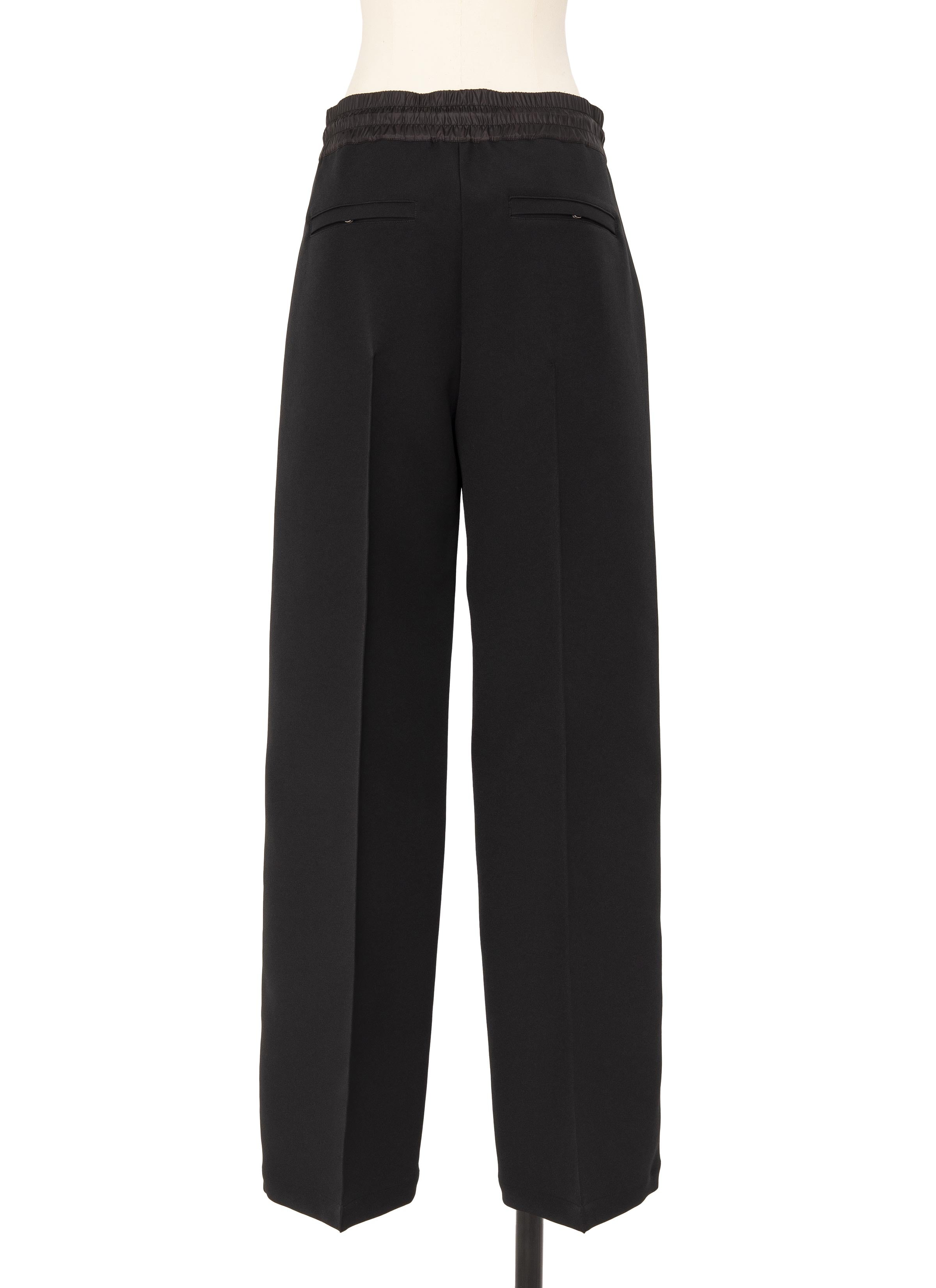 matelasse-twill-pants