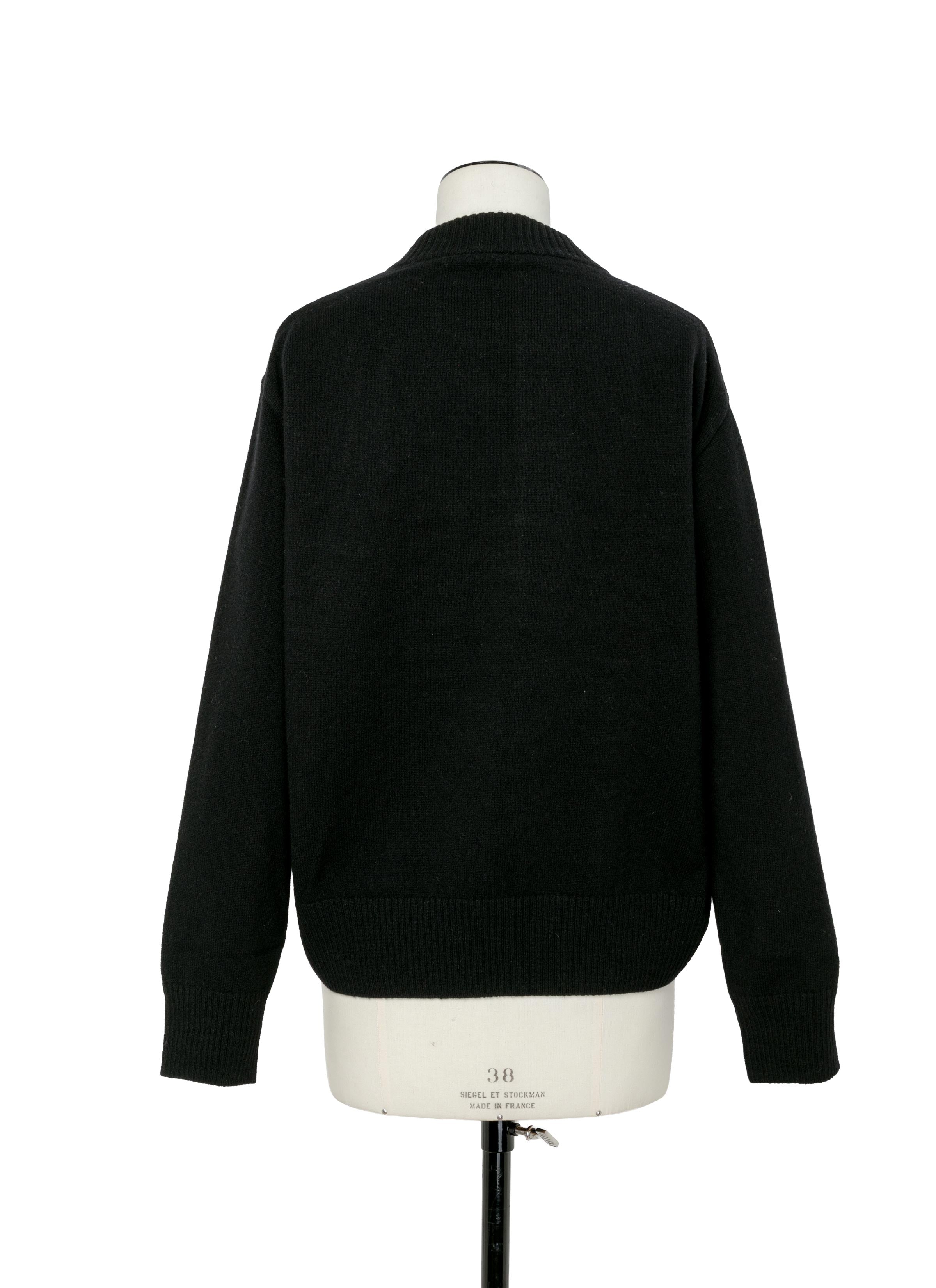 s Wool Knit Blouson