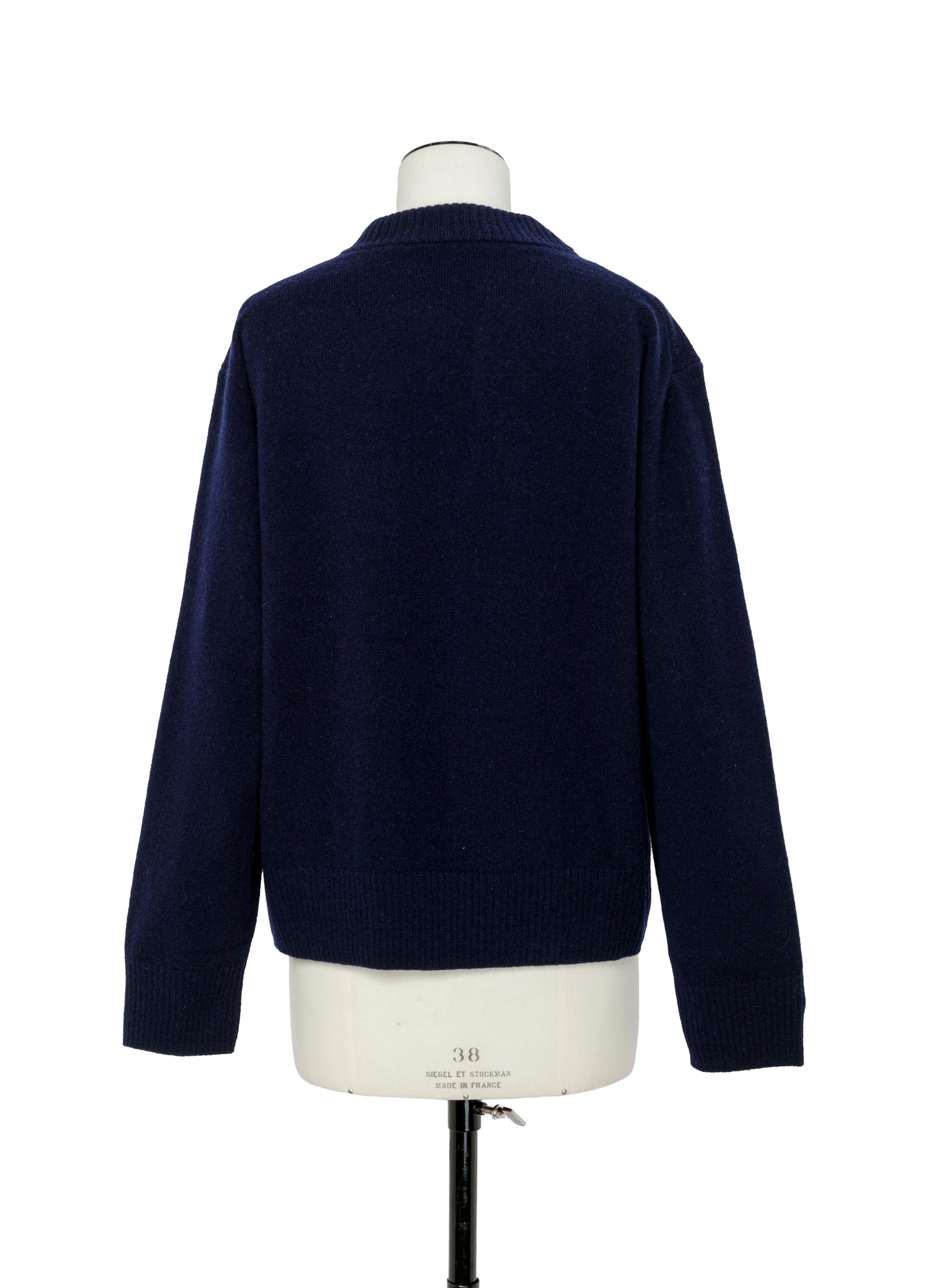 s Wool Knit Blouson