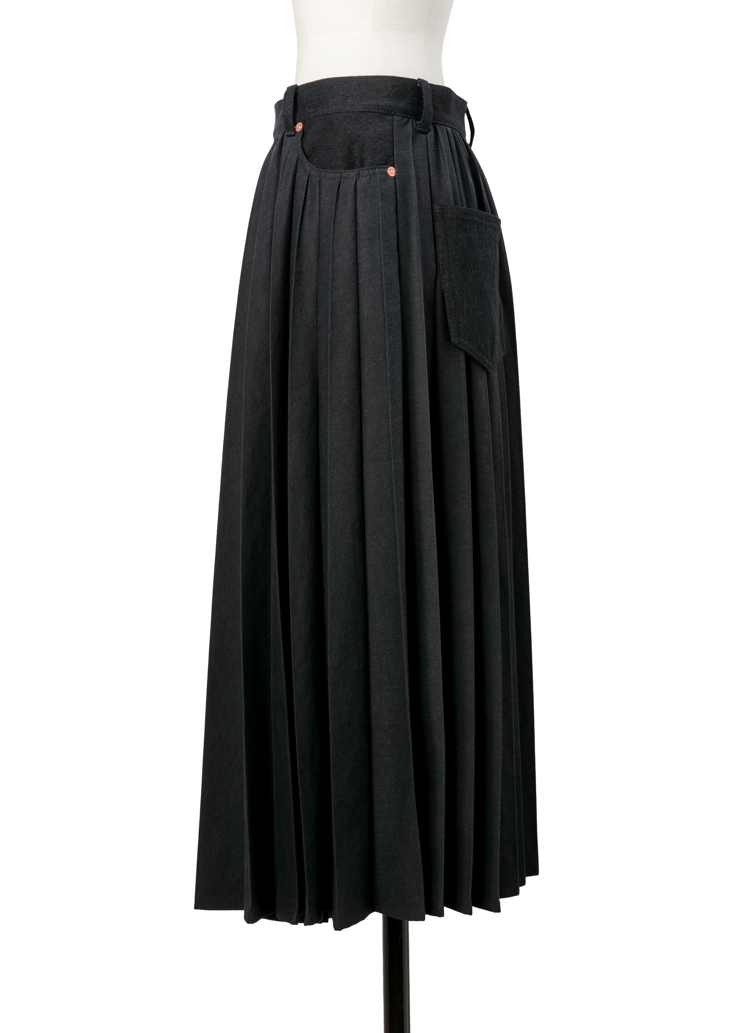 denim-skirt