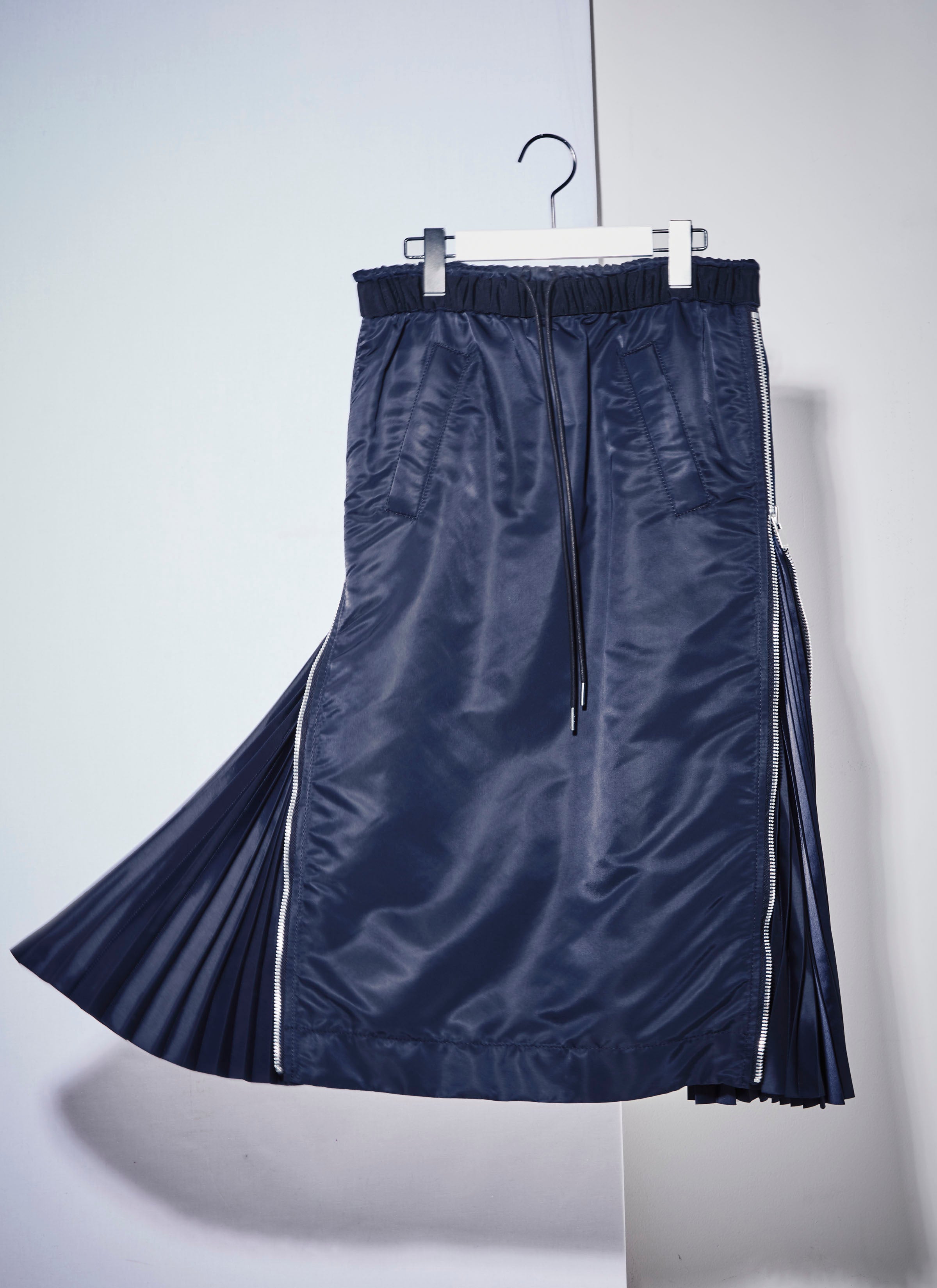 Nylon Twill Skirt