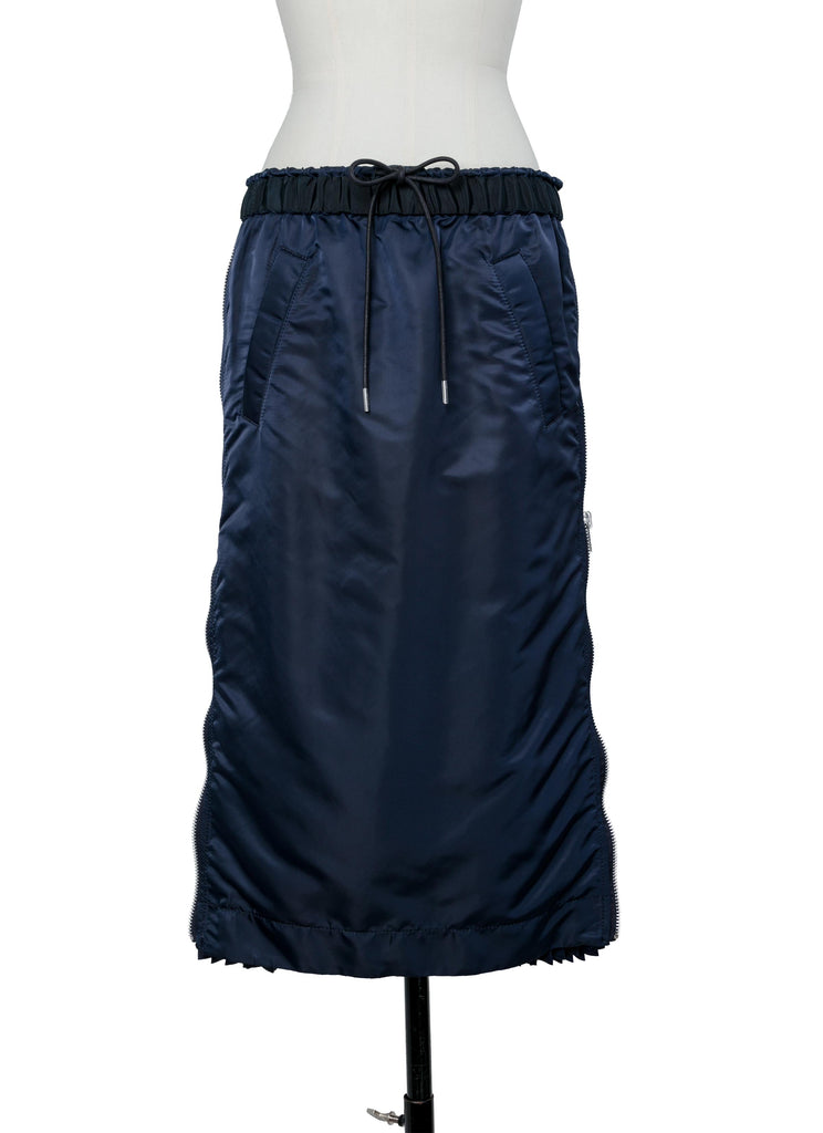 Nylon Twill Skirt Nylon
