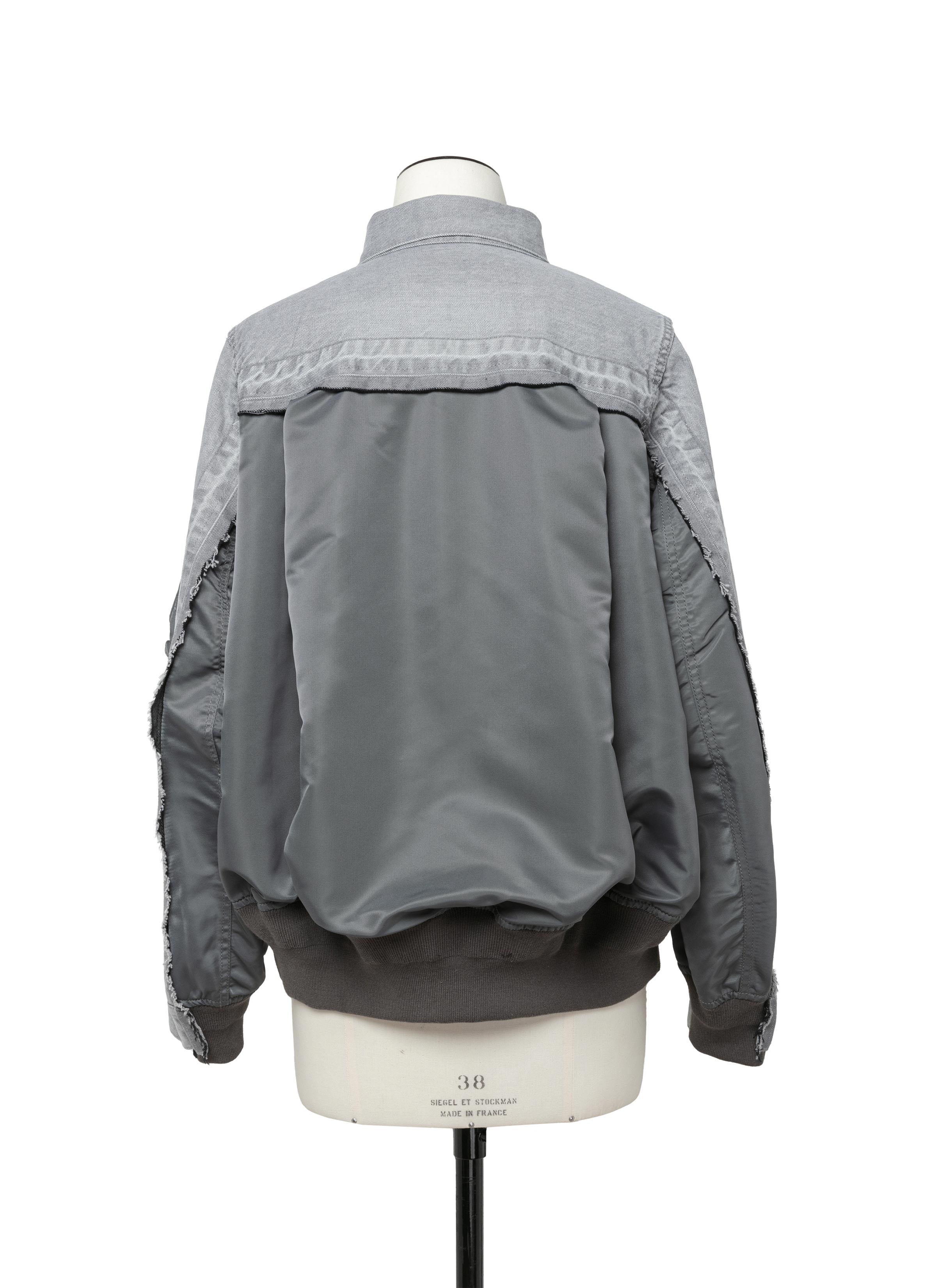 Denim x Nylon Twill Jacket | sacai Official Store サカイ オフィシャル