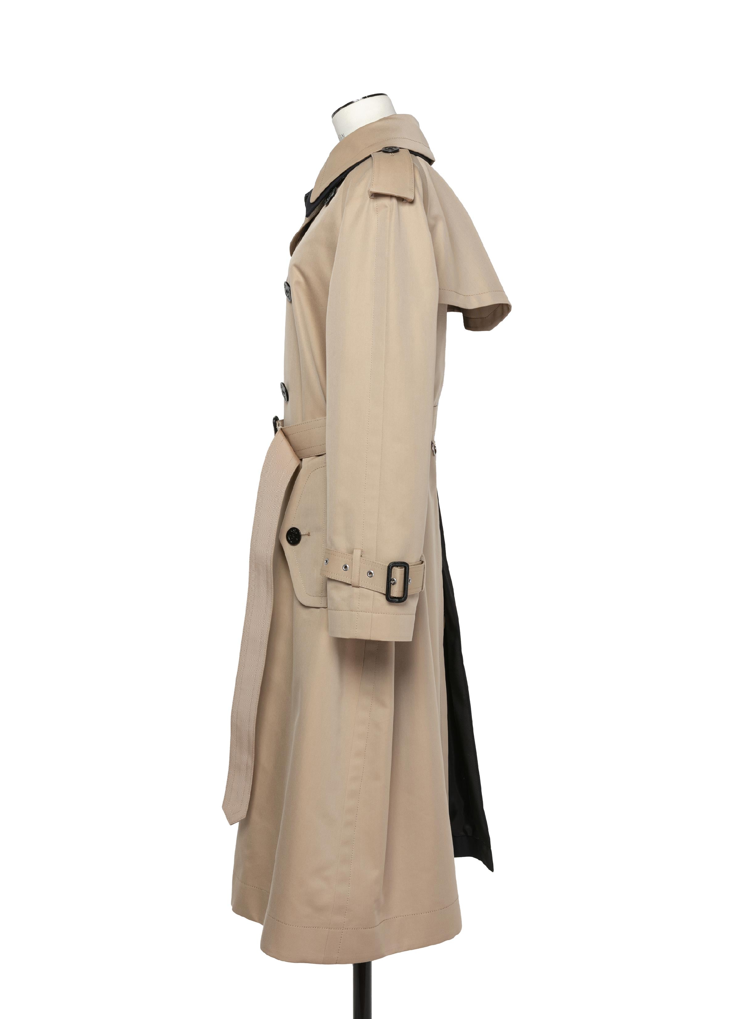 Cotton Gabardine Coat | sacai Official Store サカイ オフィシャル