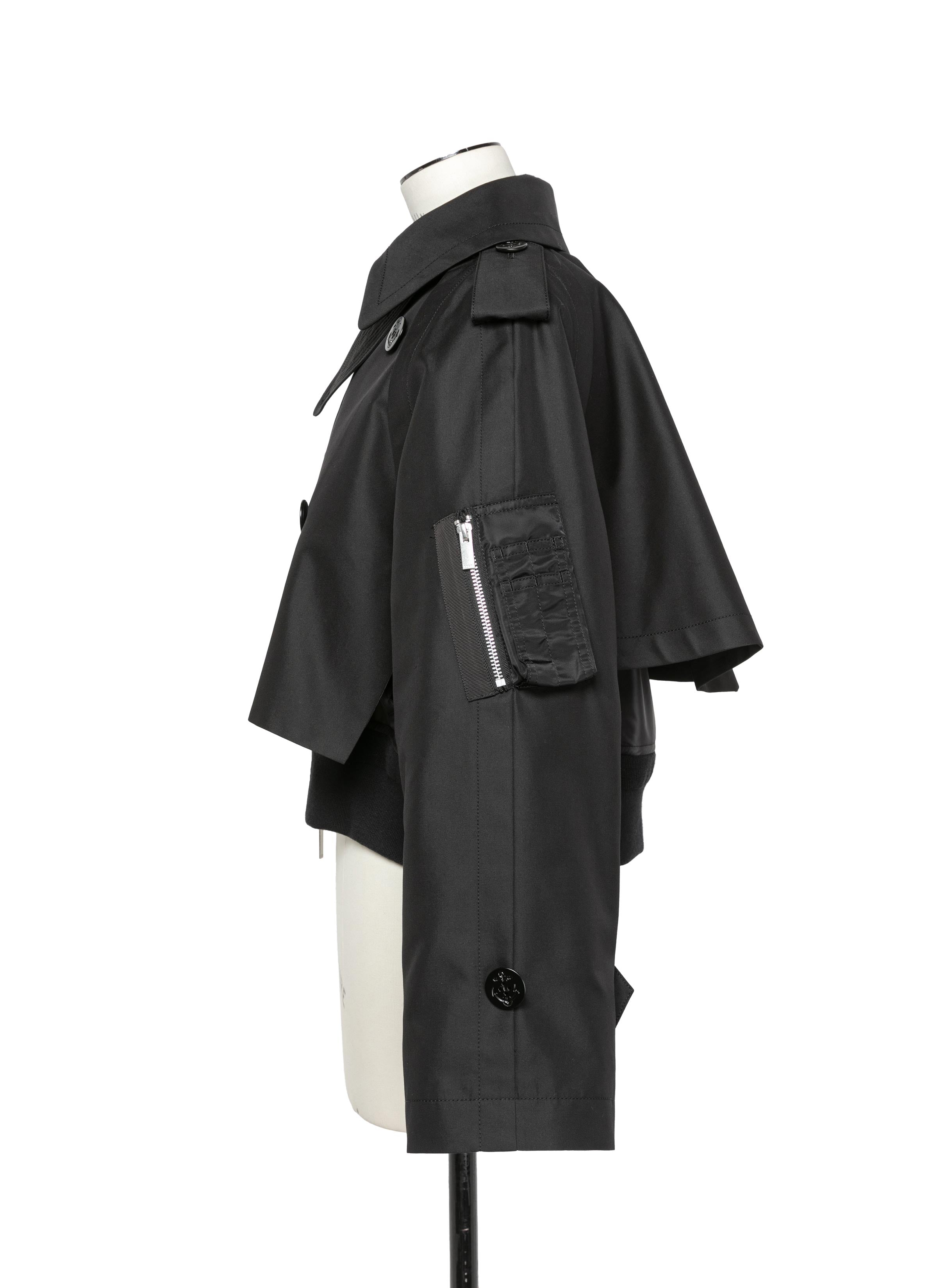 Cotton Gabardine x Nylon Twill Blouson | sacai Official Store