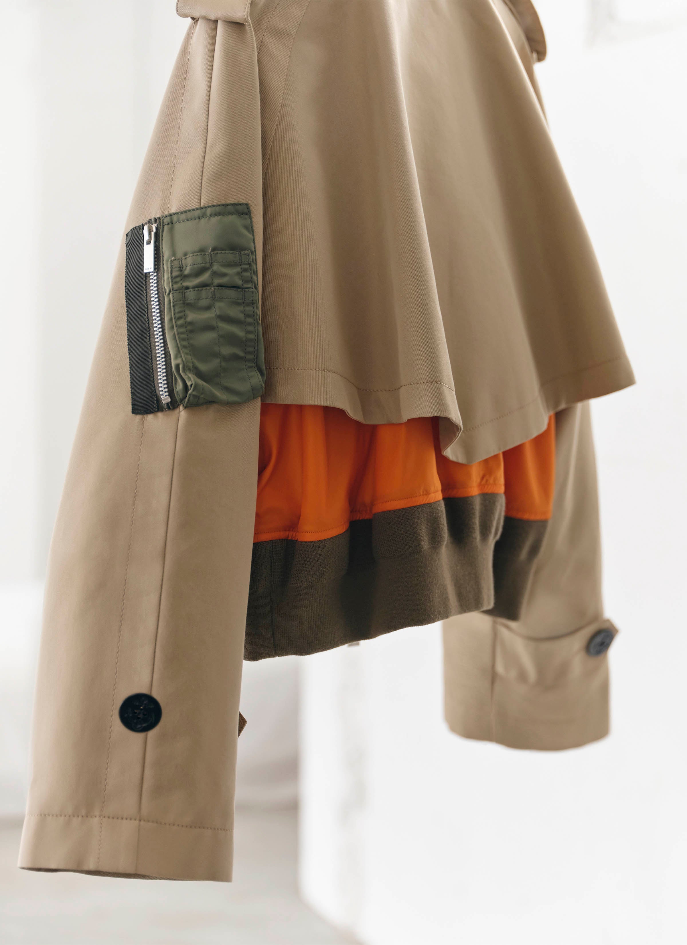 Cotton Gabardine x Nylon Twill Blouson | sacai Official Store