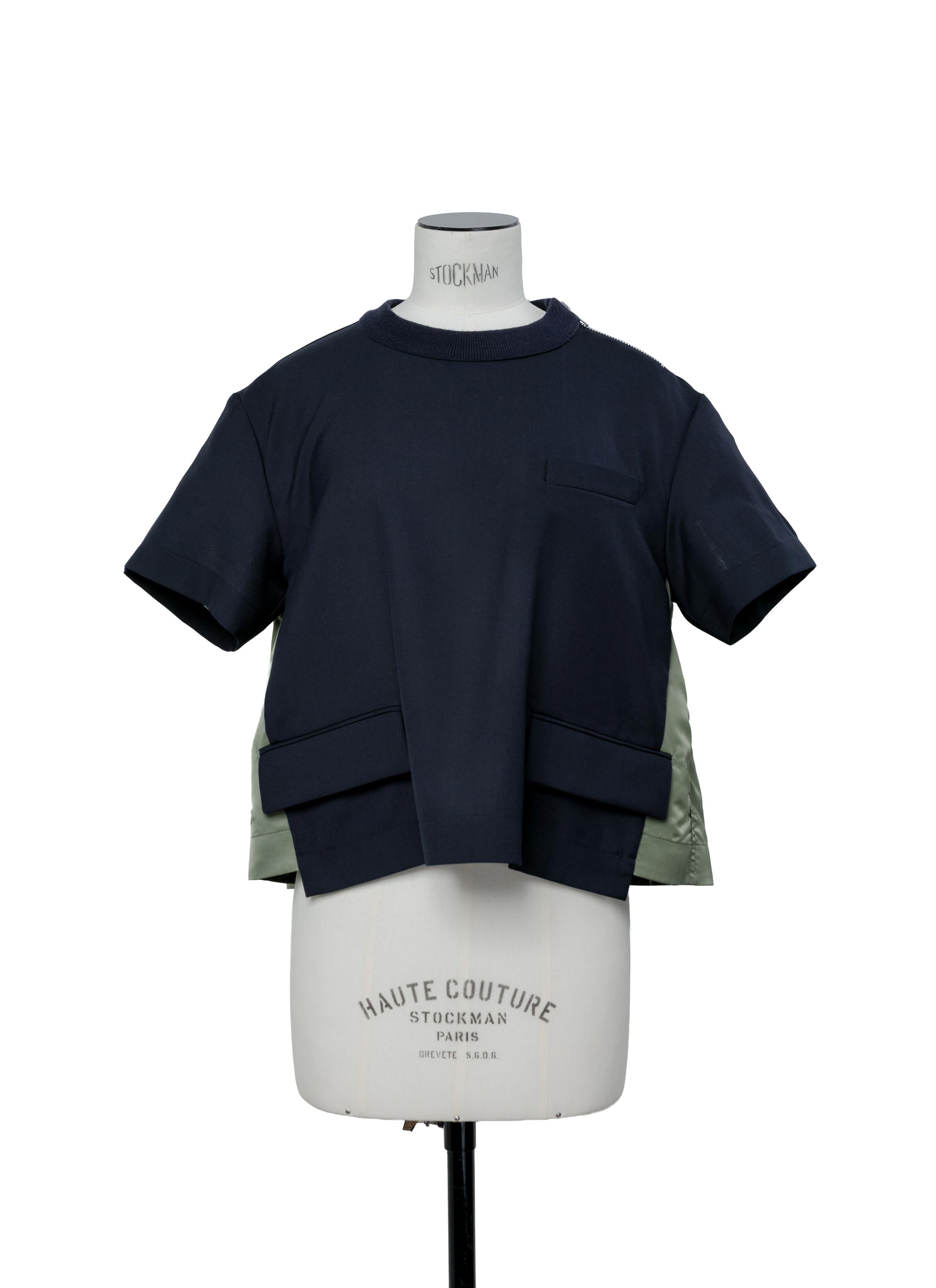 sacai Suiting Pullover Vネック sacai Suiting Pullover Vネック