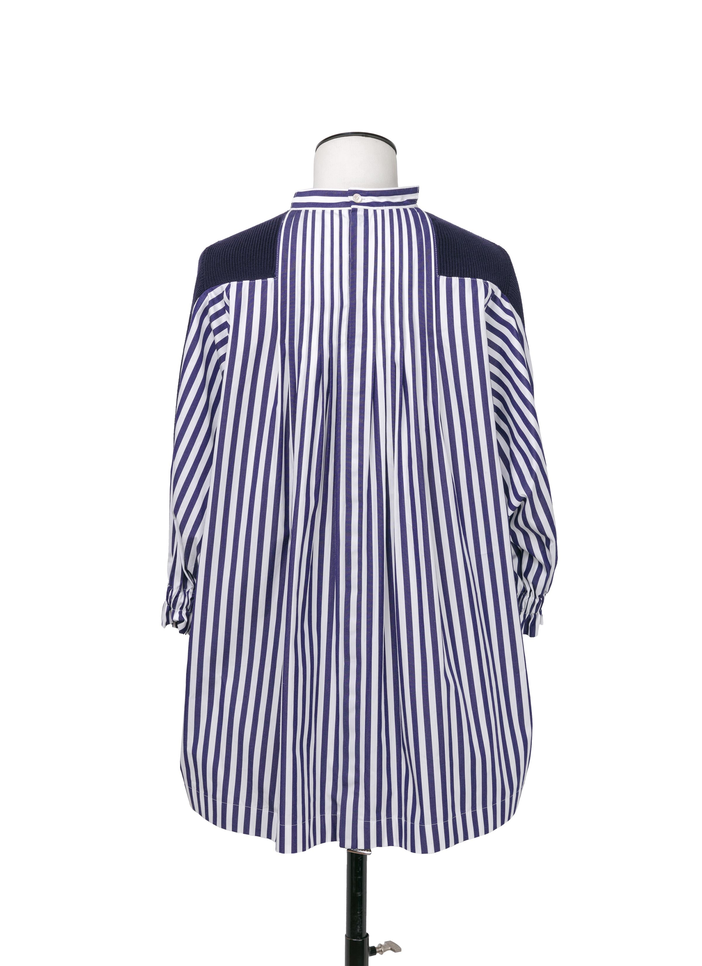 Cotton Knit x Cotton Poplin Pullover | sacai Official Store サカイ