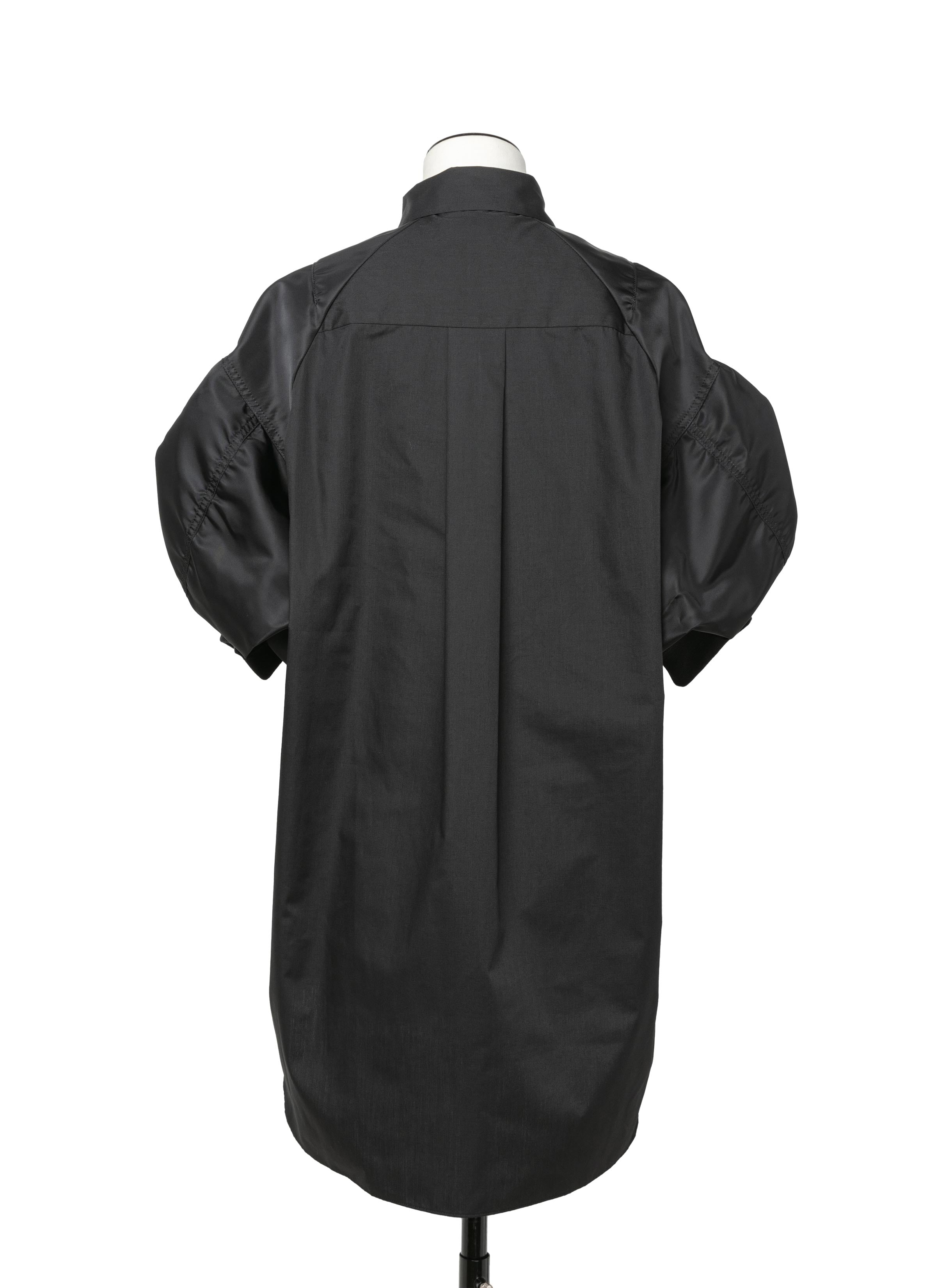Cotton Poplin x Nylon Twill Dress | sacai Official Store サカイ