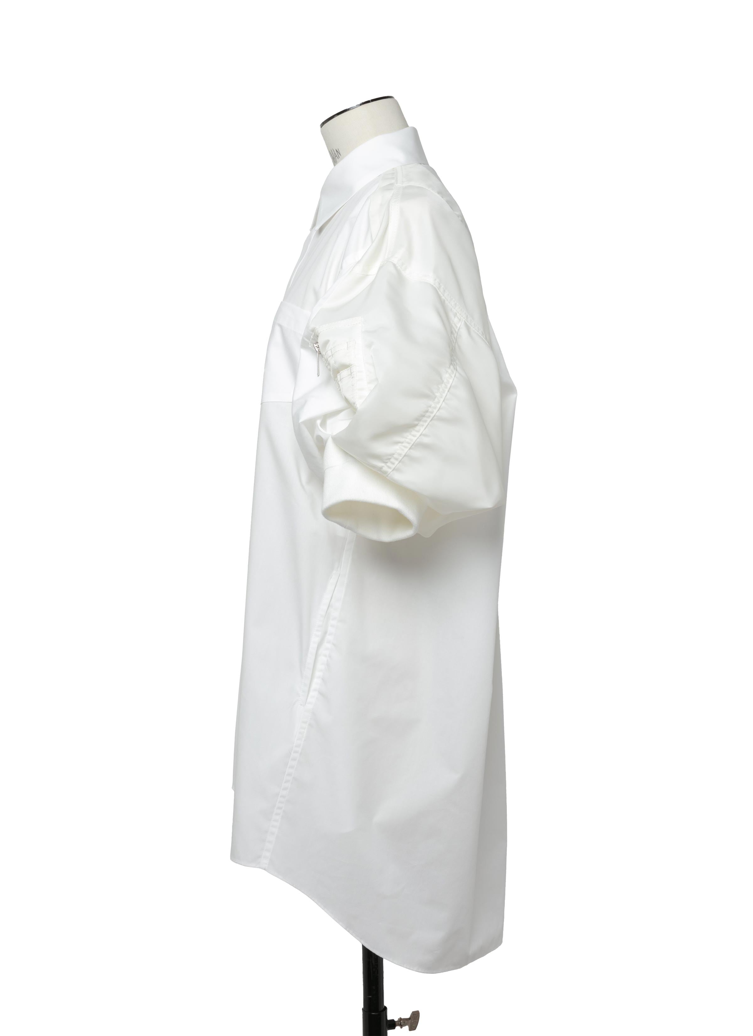 Cotton Poplin x Nylon Twill Dress | sacai Official Store サカイ