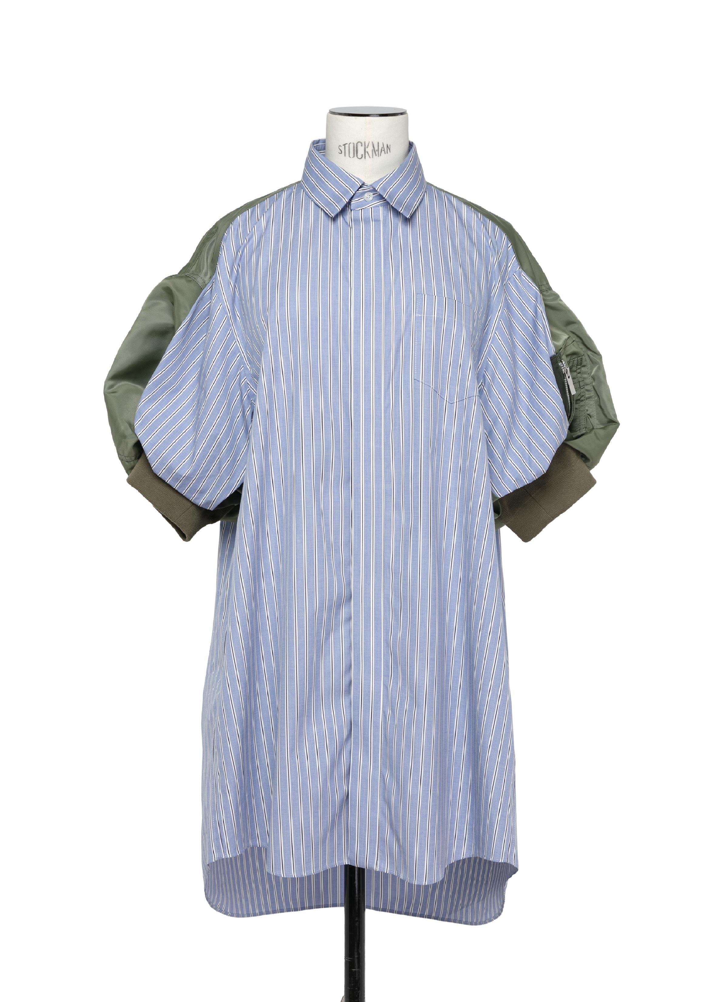 Cotton Poplin x Nylon Twill Dress | sacai Official Store サカイ