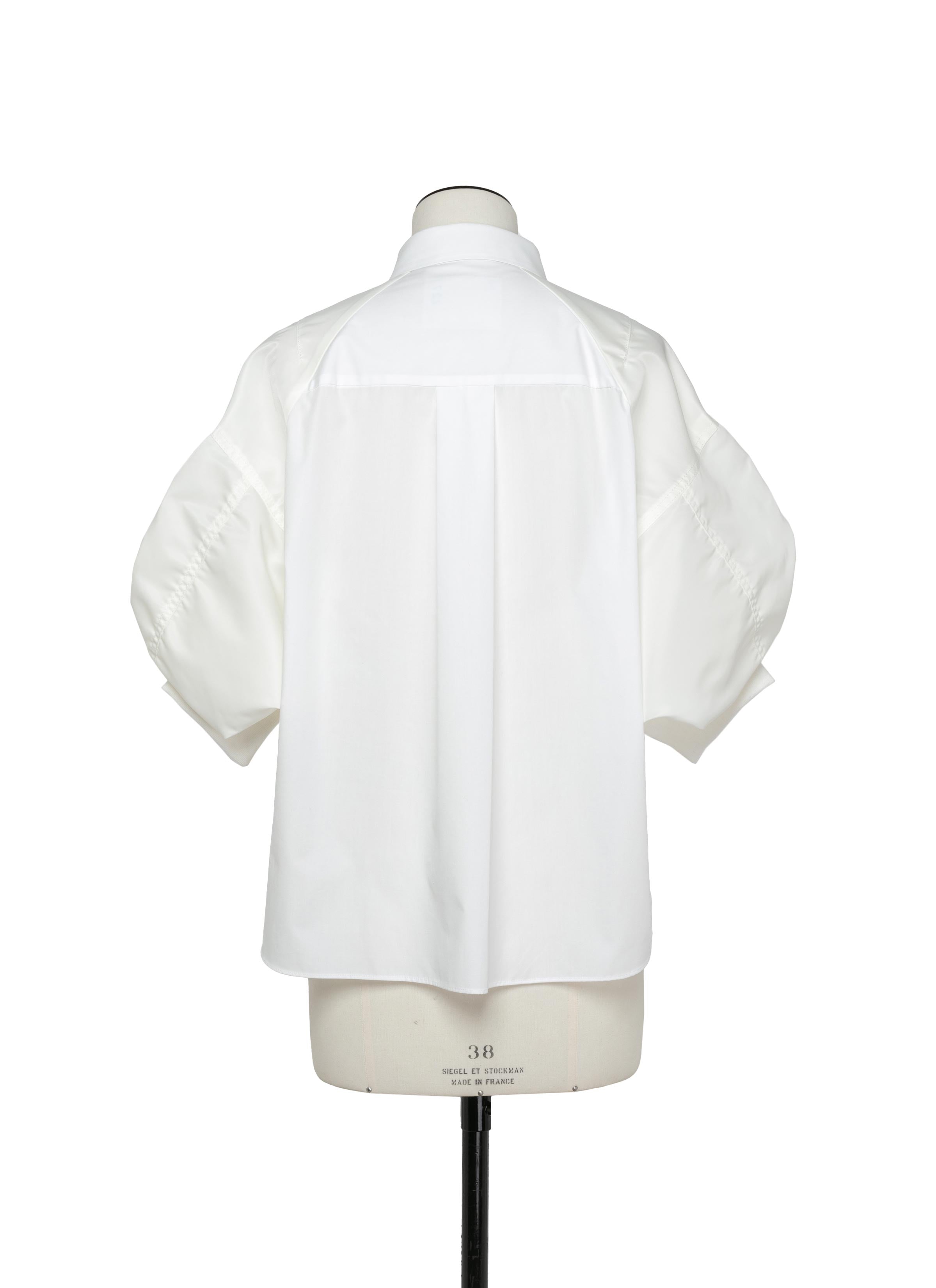 Cotton Poplin x Nylon Twill Shirt | sacai Official Store サカイ