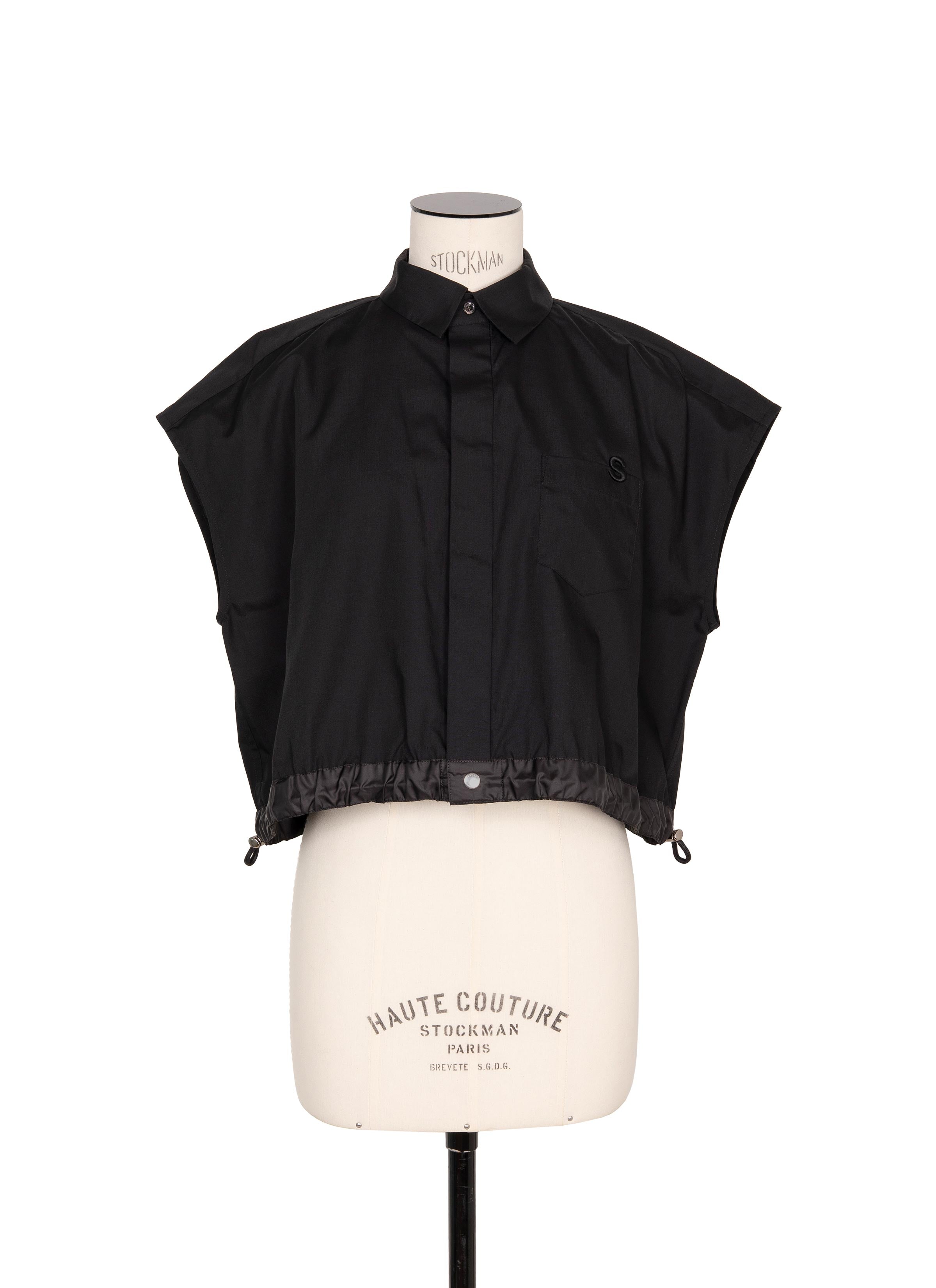 s Cotton Poplin Shirt | sacai Official Store サカイ オフィシャル