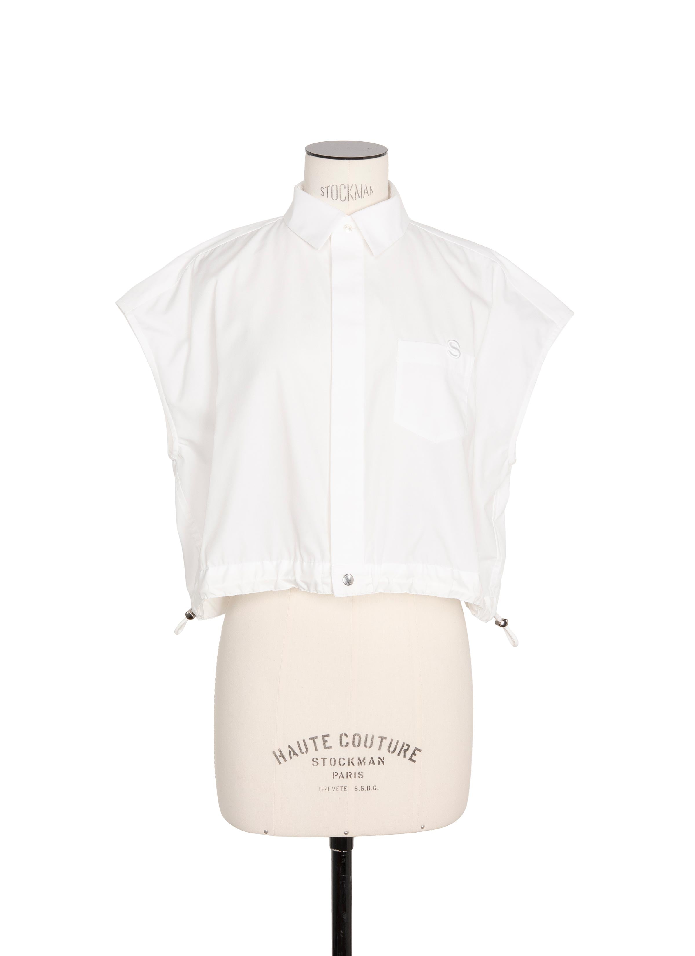 s Cotton Poplin Shirt | sacai Official Store サカイ オフィシャル