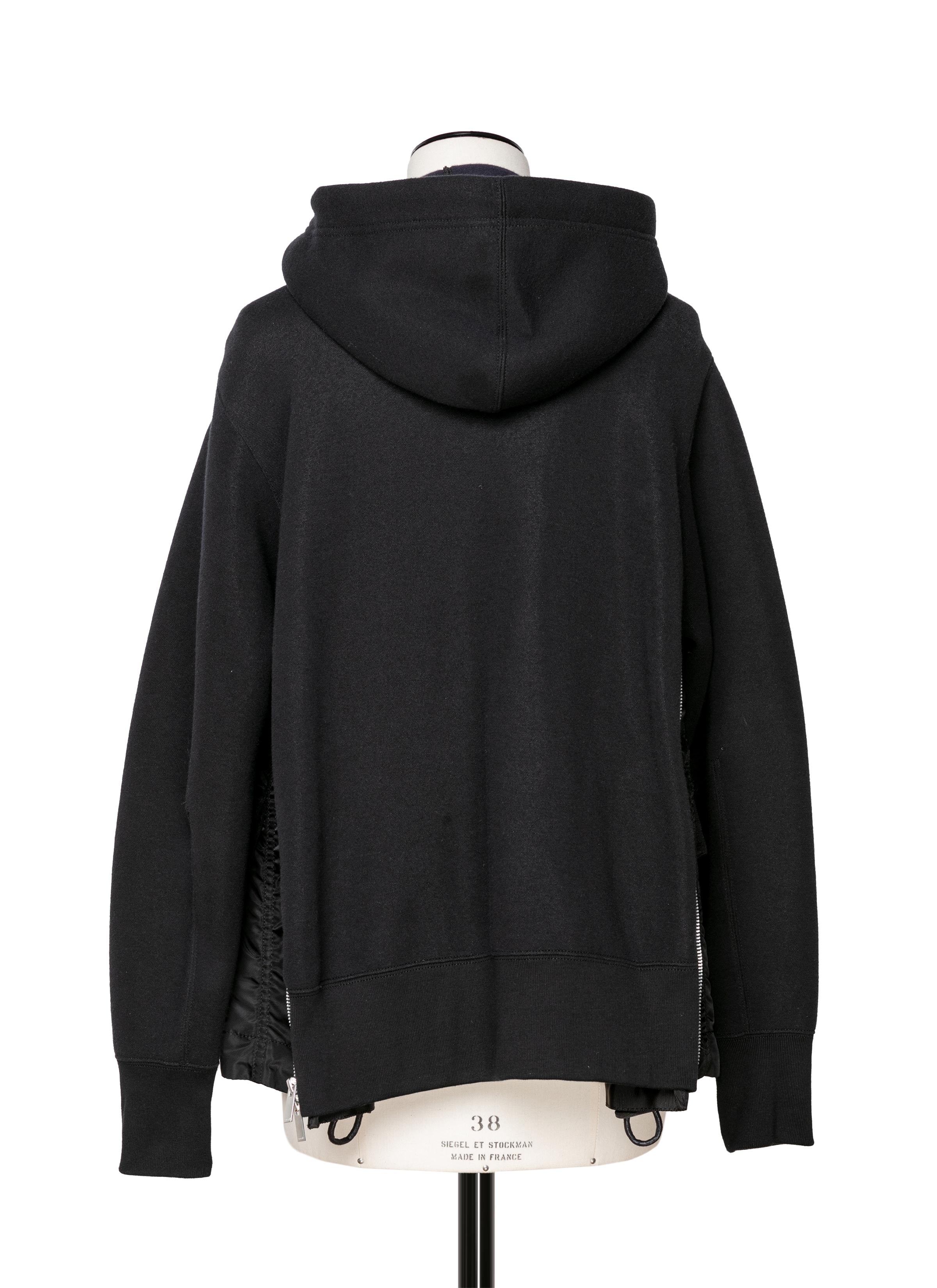 Sponge Sweat x Nylon Twill Hoodie | sacai Official Store サカイ