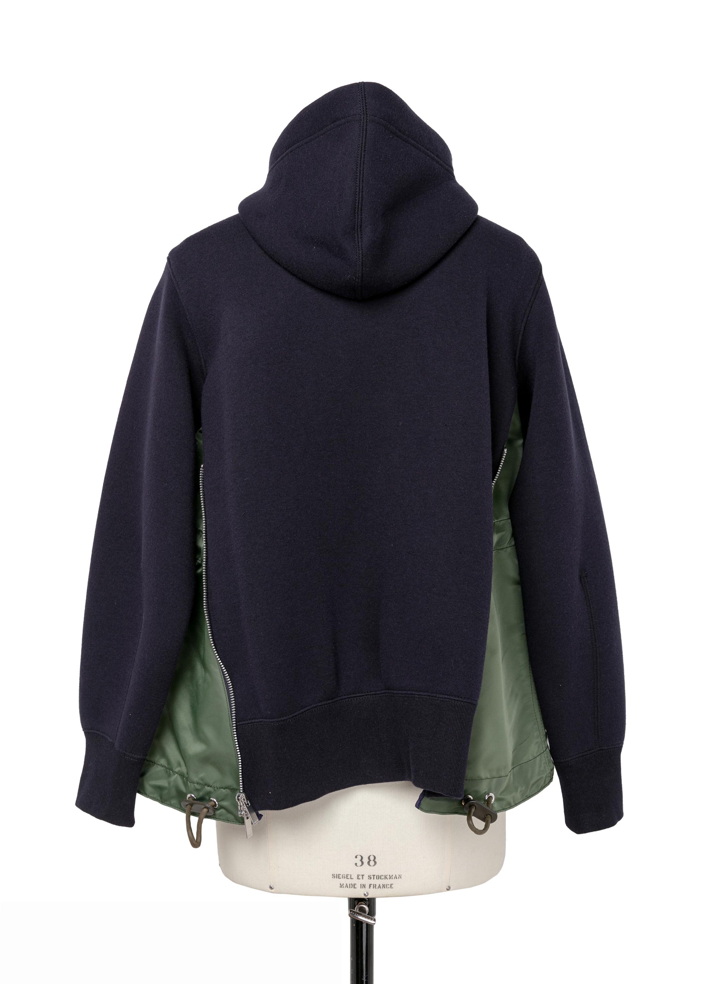 Sponge Sweat x Nylon Twill Hoodie | sacai Official Store サカイ
