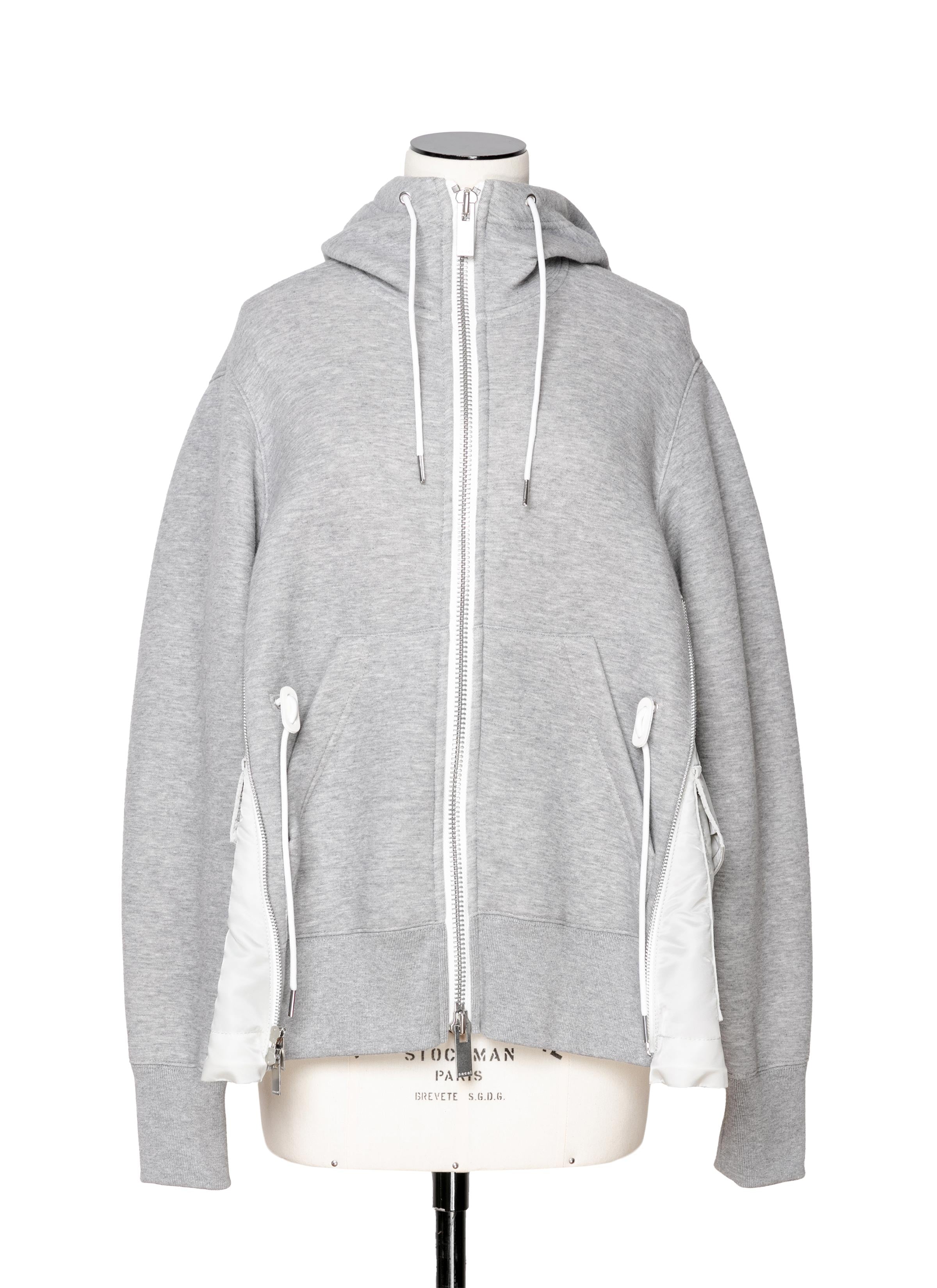 Sponge Sweat x Nylon Twill Hoodie | sacai Official Store サカイ
